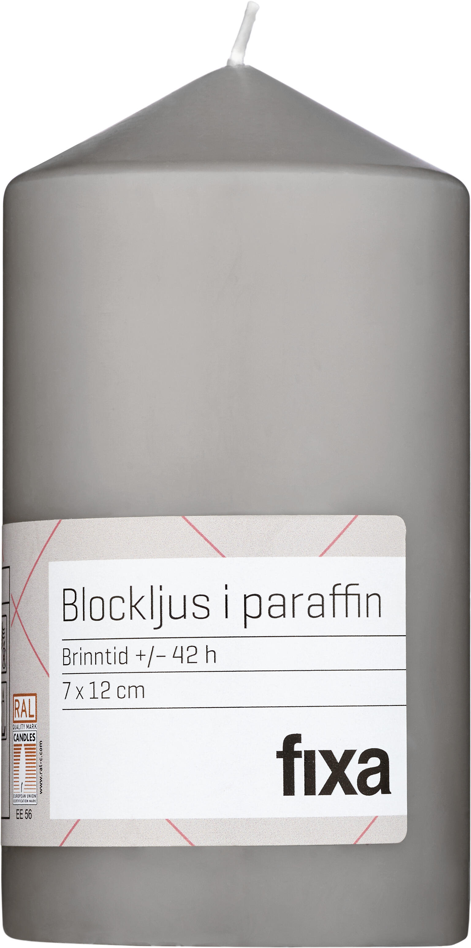 Blockljus 12Cm