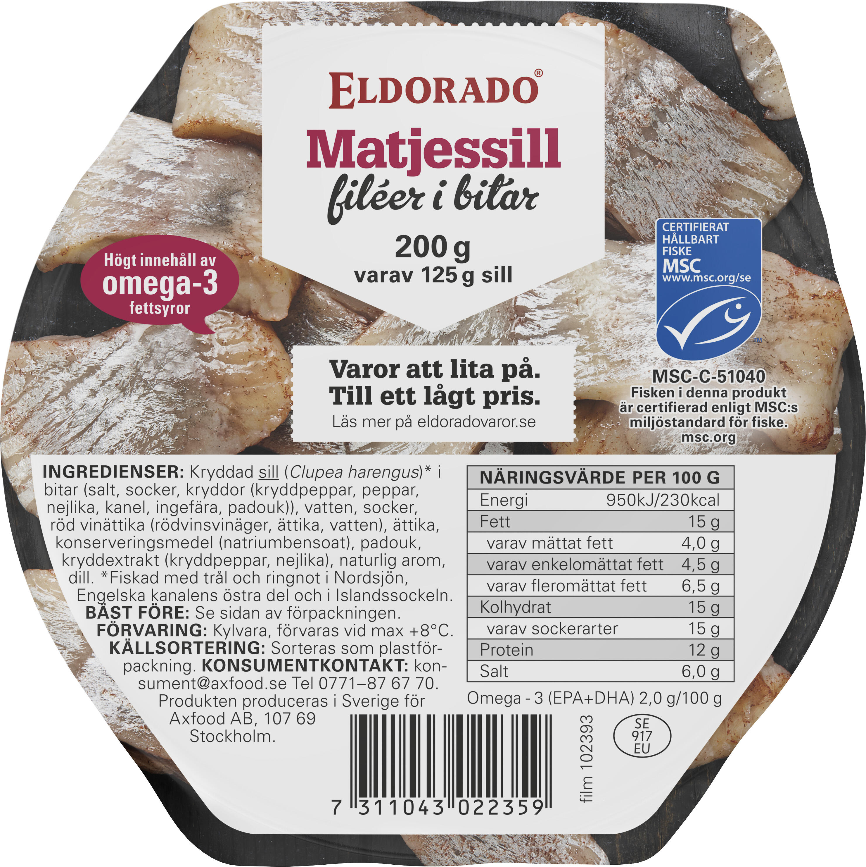 Matjessill Bitar