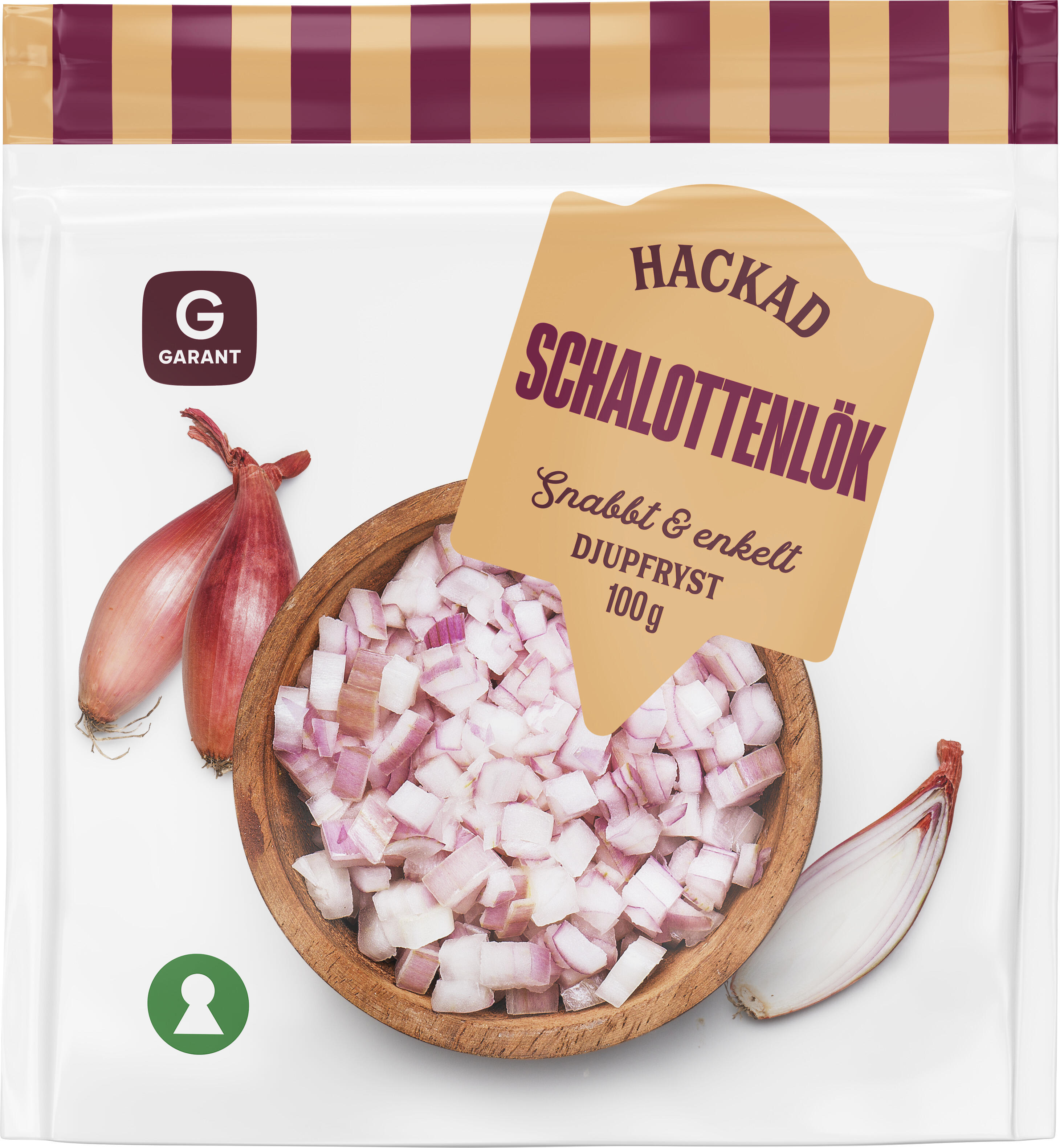 Schallotenlök Hackad