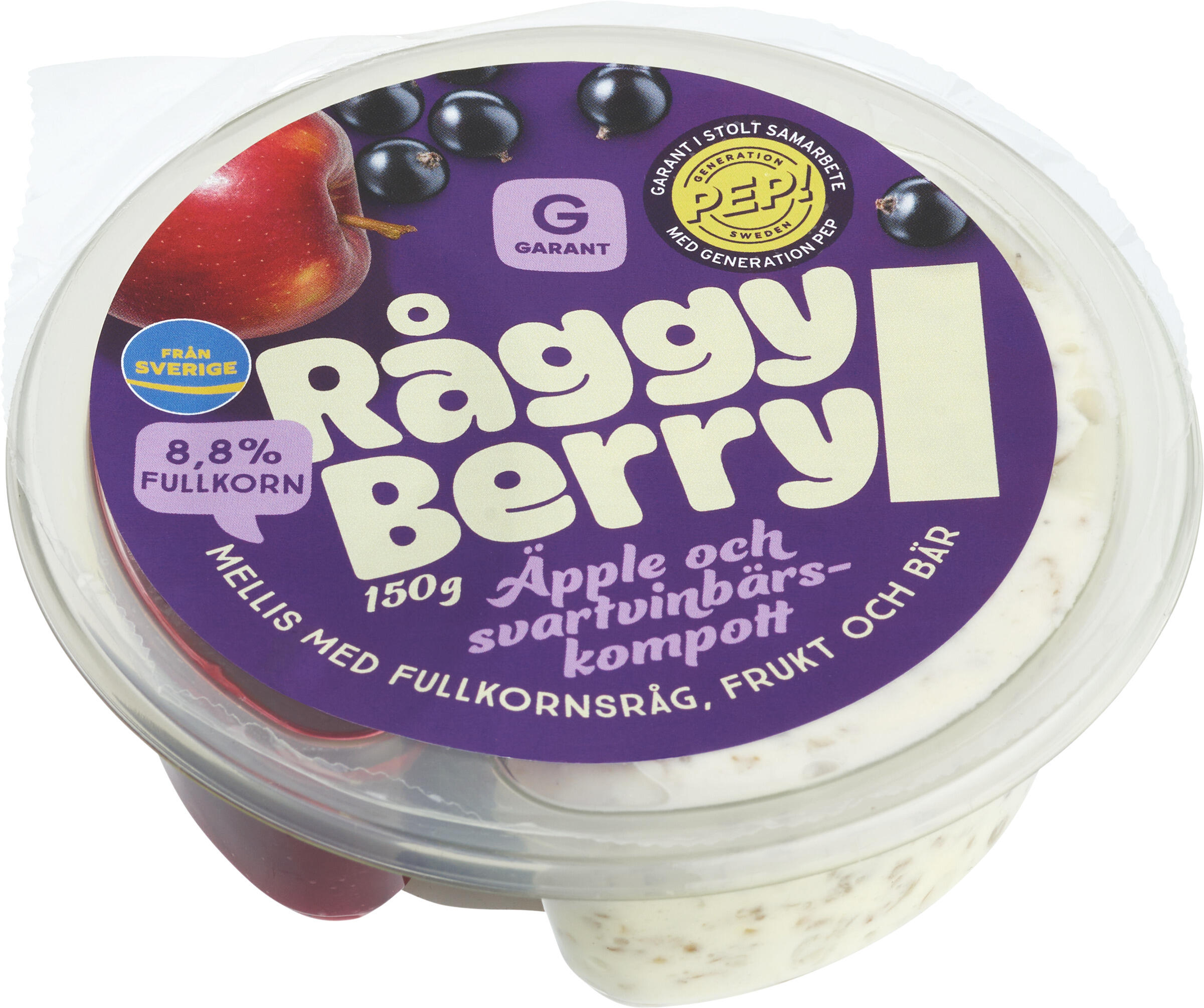 Råggyberry Äpple Svartvinbär