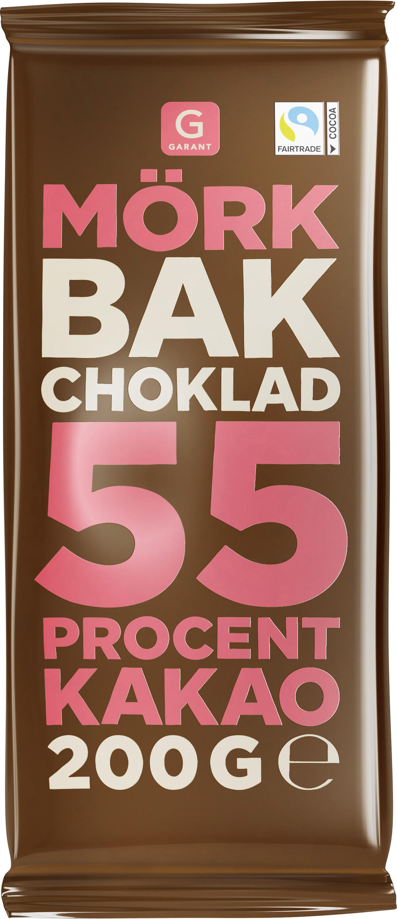 Mörk Bakchoklad 55%