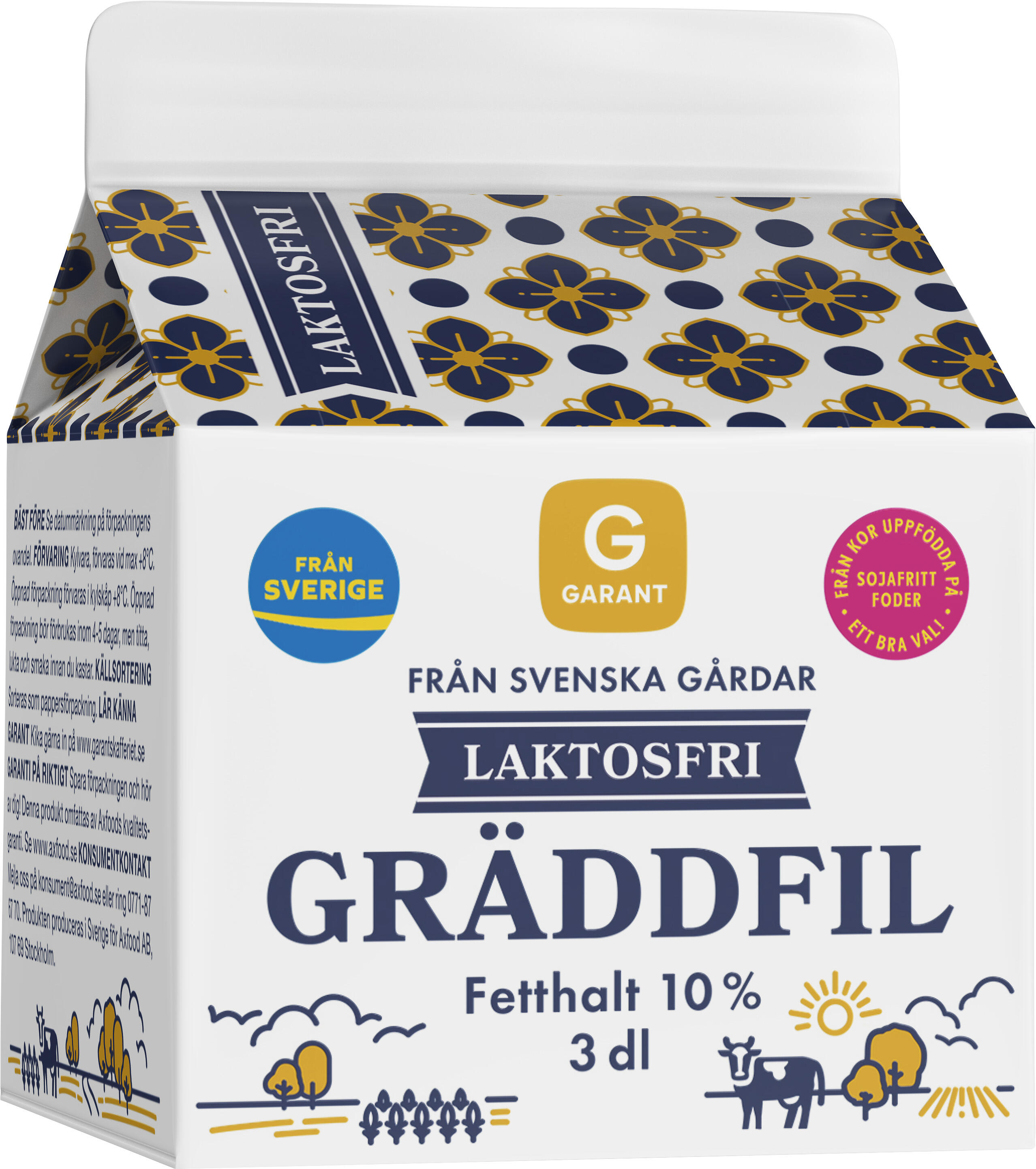 Gräddfil Laktosfri