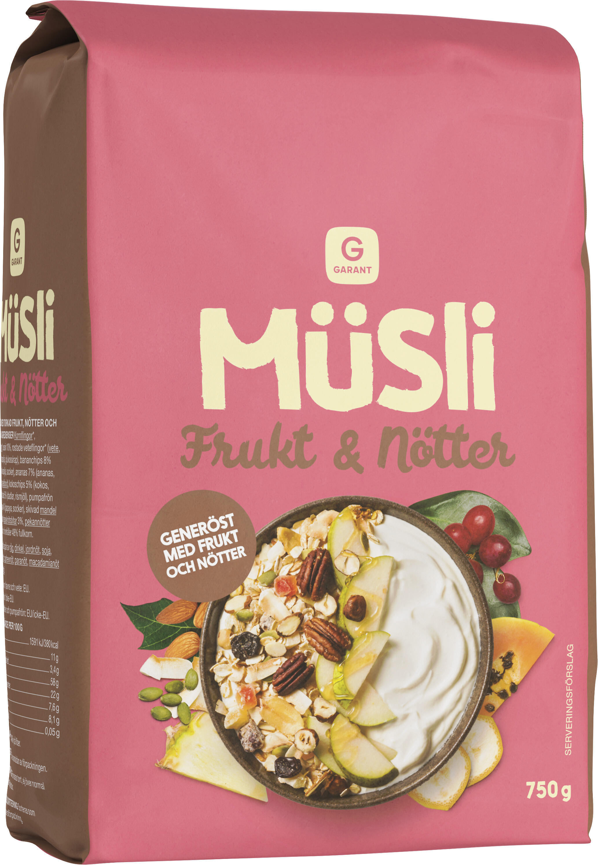Frukt Nöt Musli