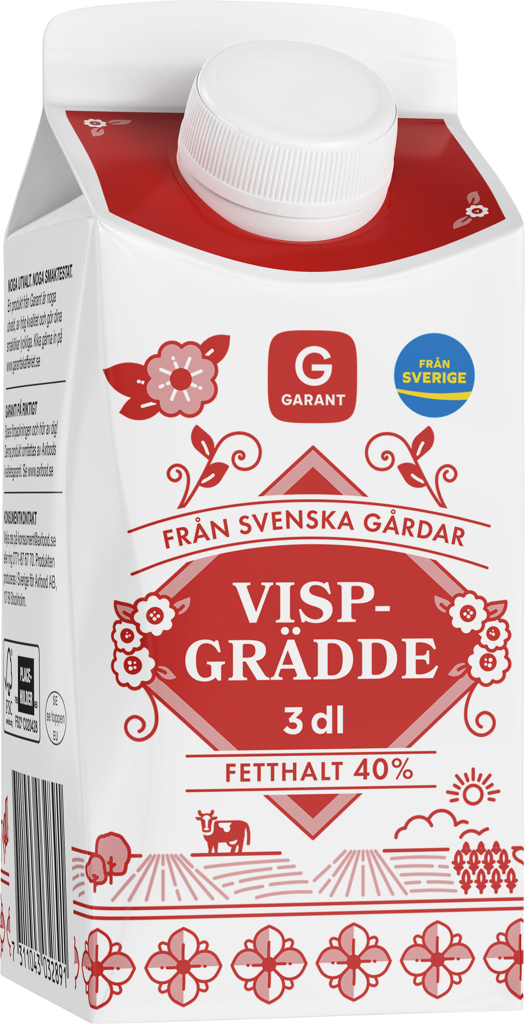 Vispgrädde