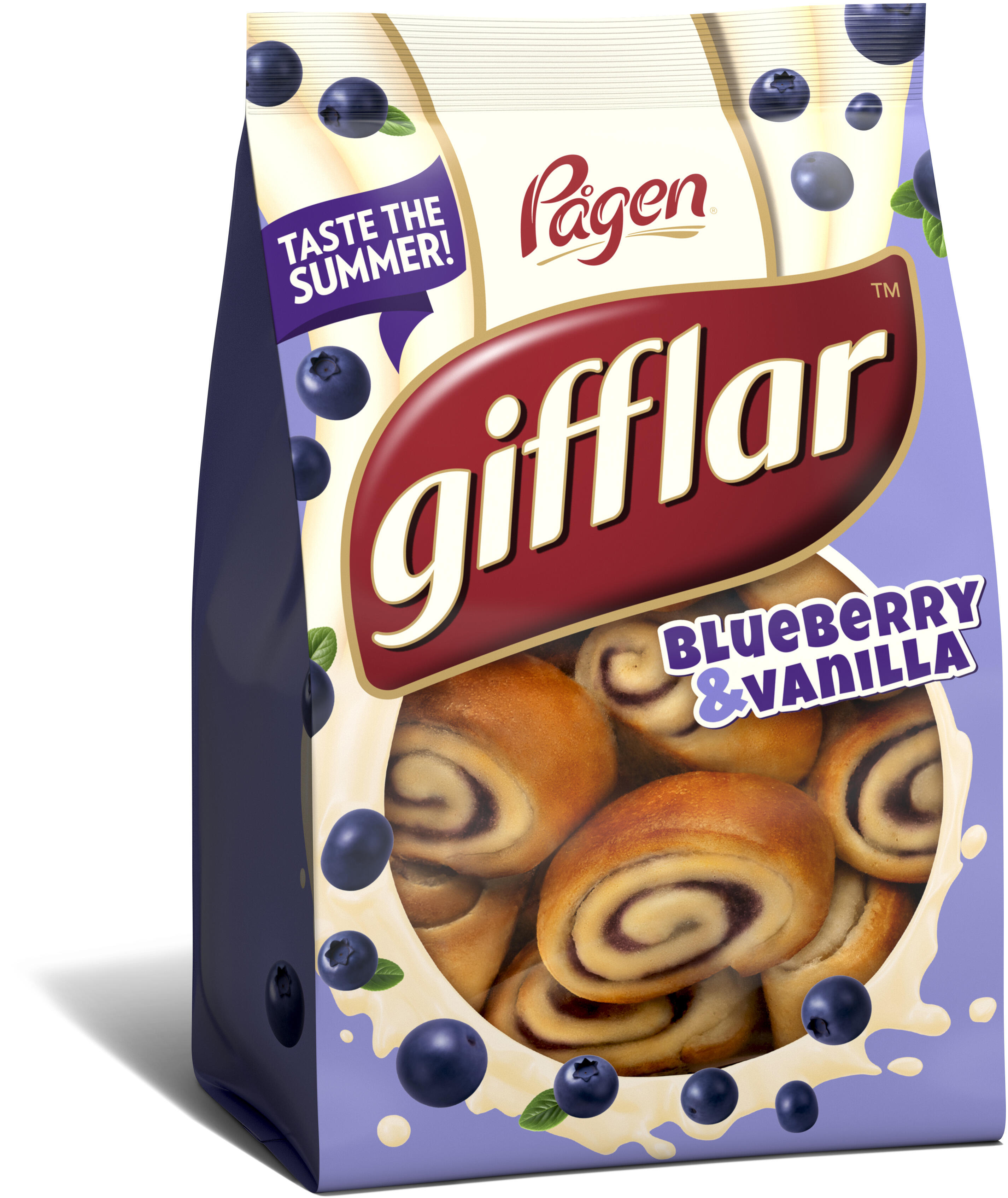 Blåbär/Vanilj Gifflar