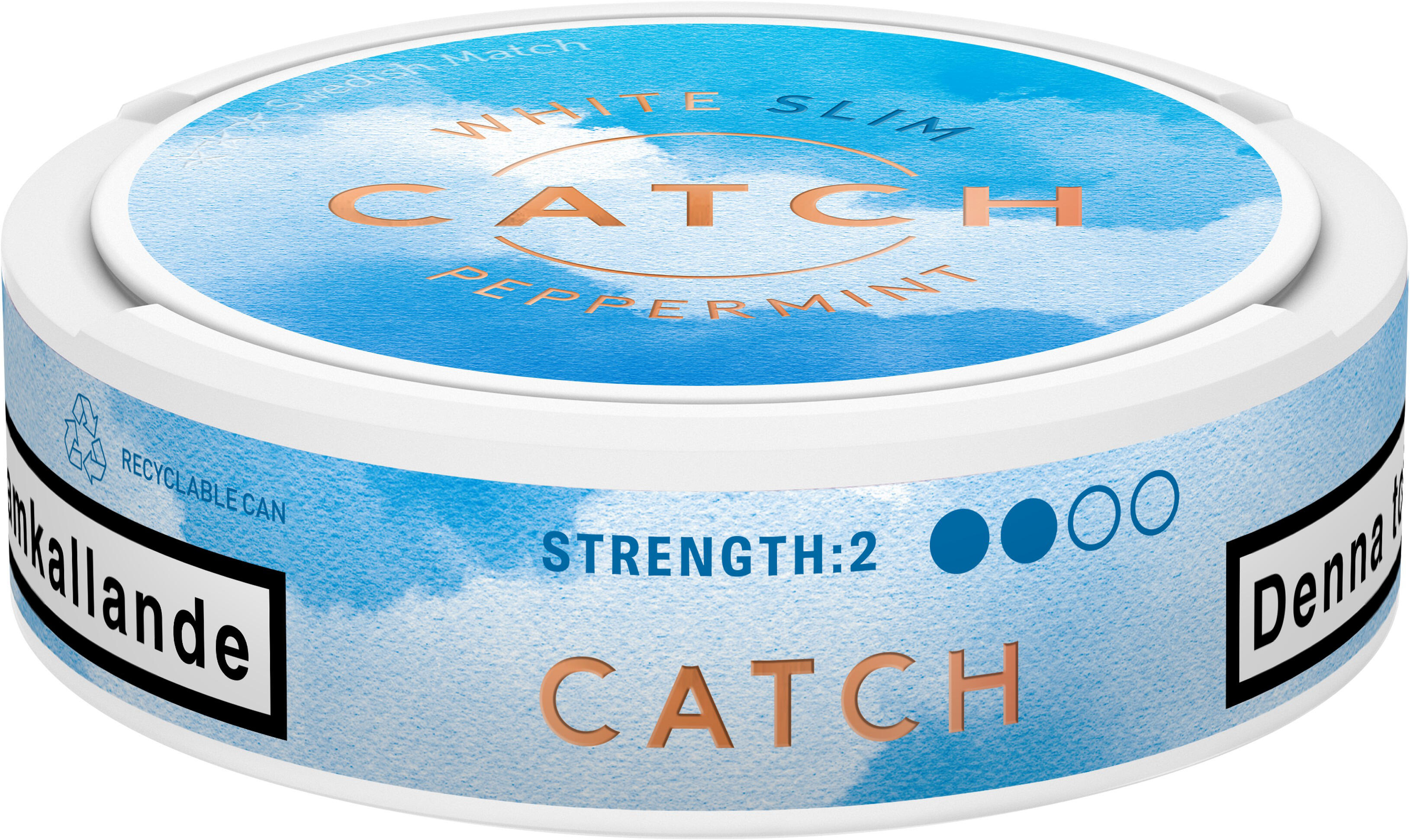 Catch Catch Peppermint Slim Wh - snus