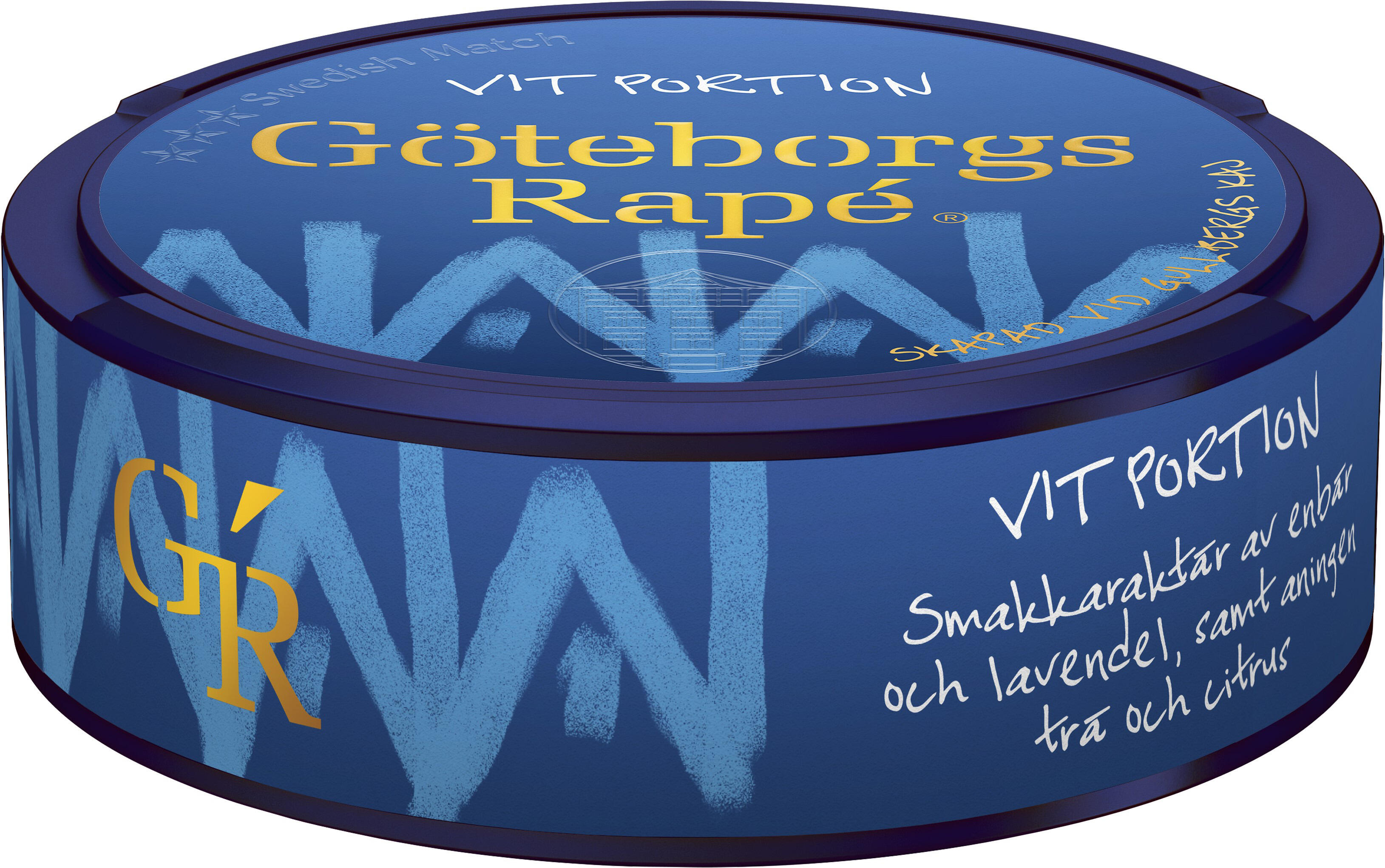 Göteborgs Rapé Göteborgs Rapé White Large S3 - portionssnus