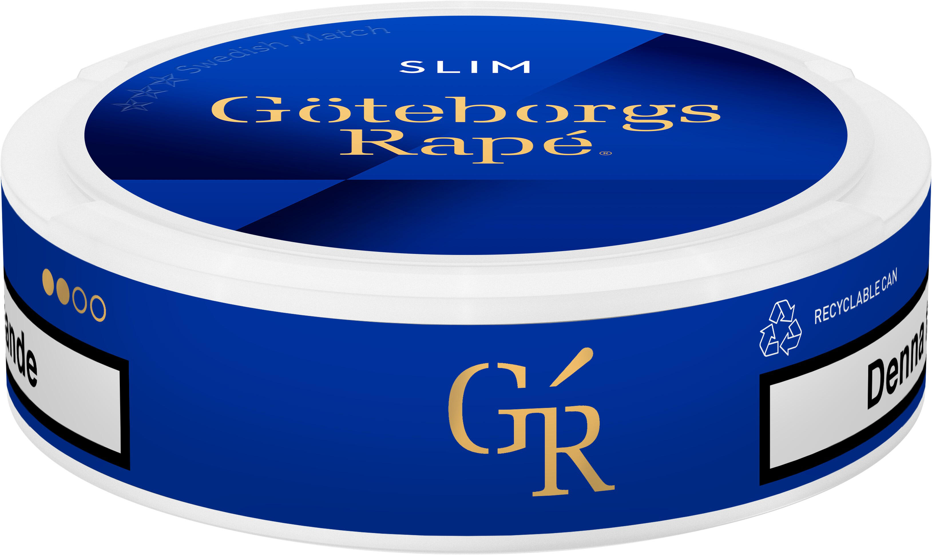 Göteborgs Rapé Göteborgs Rapé Slim White Gr - portionssnus