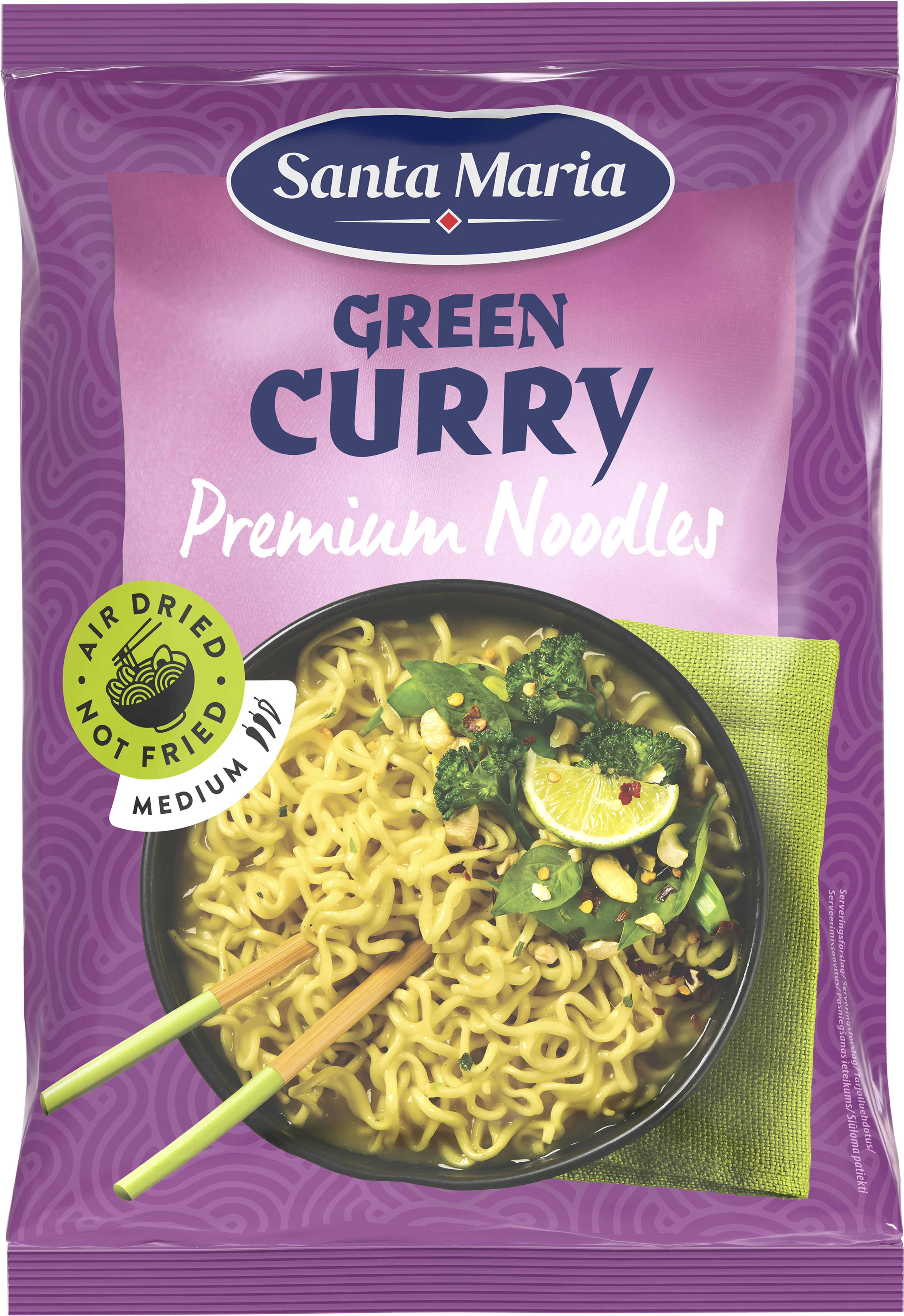 Green Curry Premium Nudlar