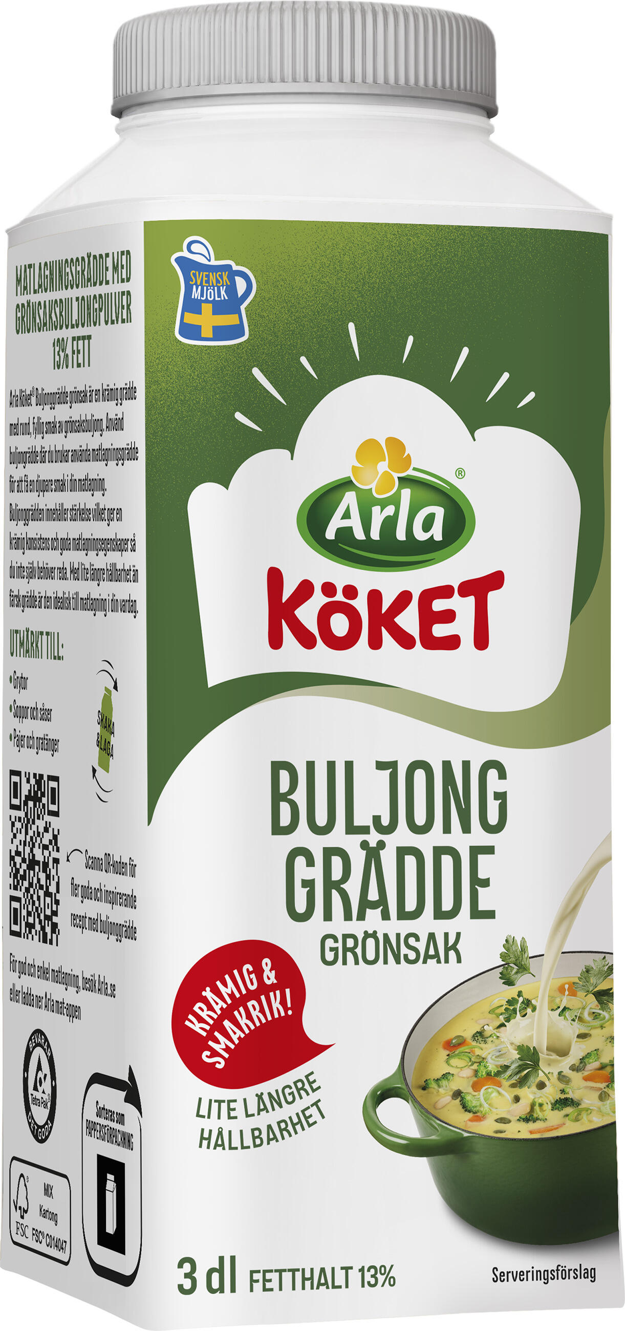 Buljong Grädde