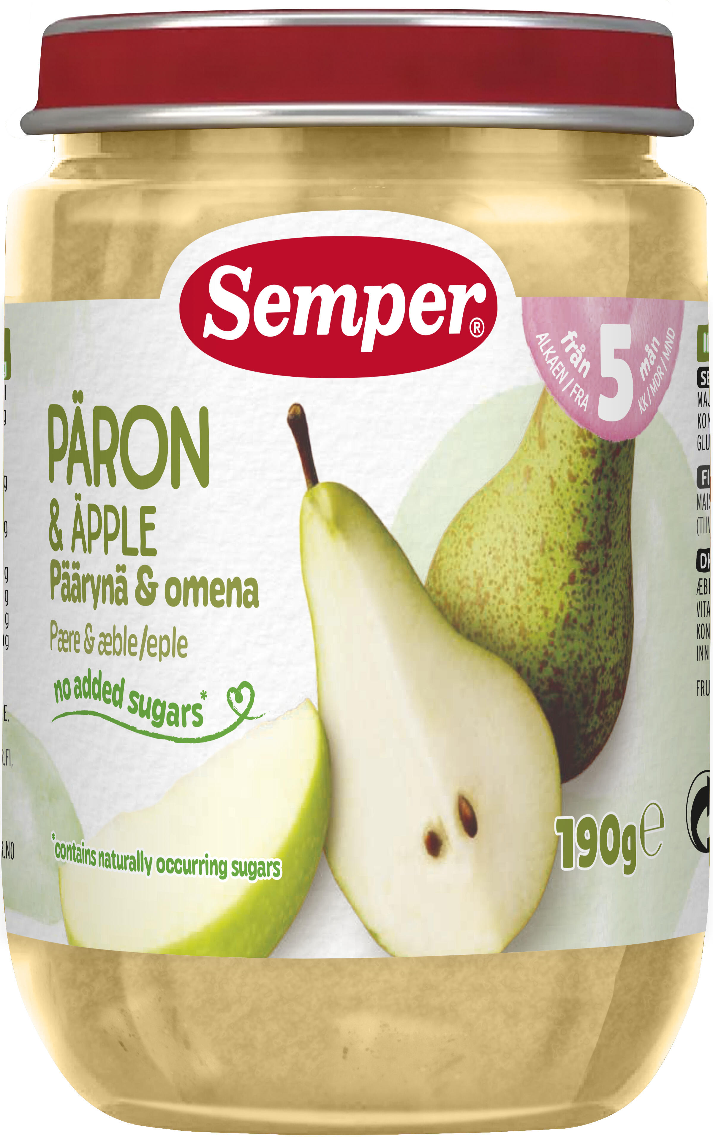 Päron & Äpple Puré
