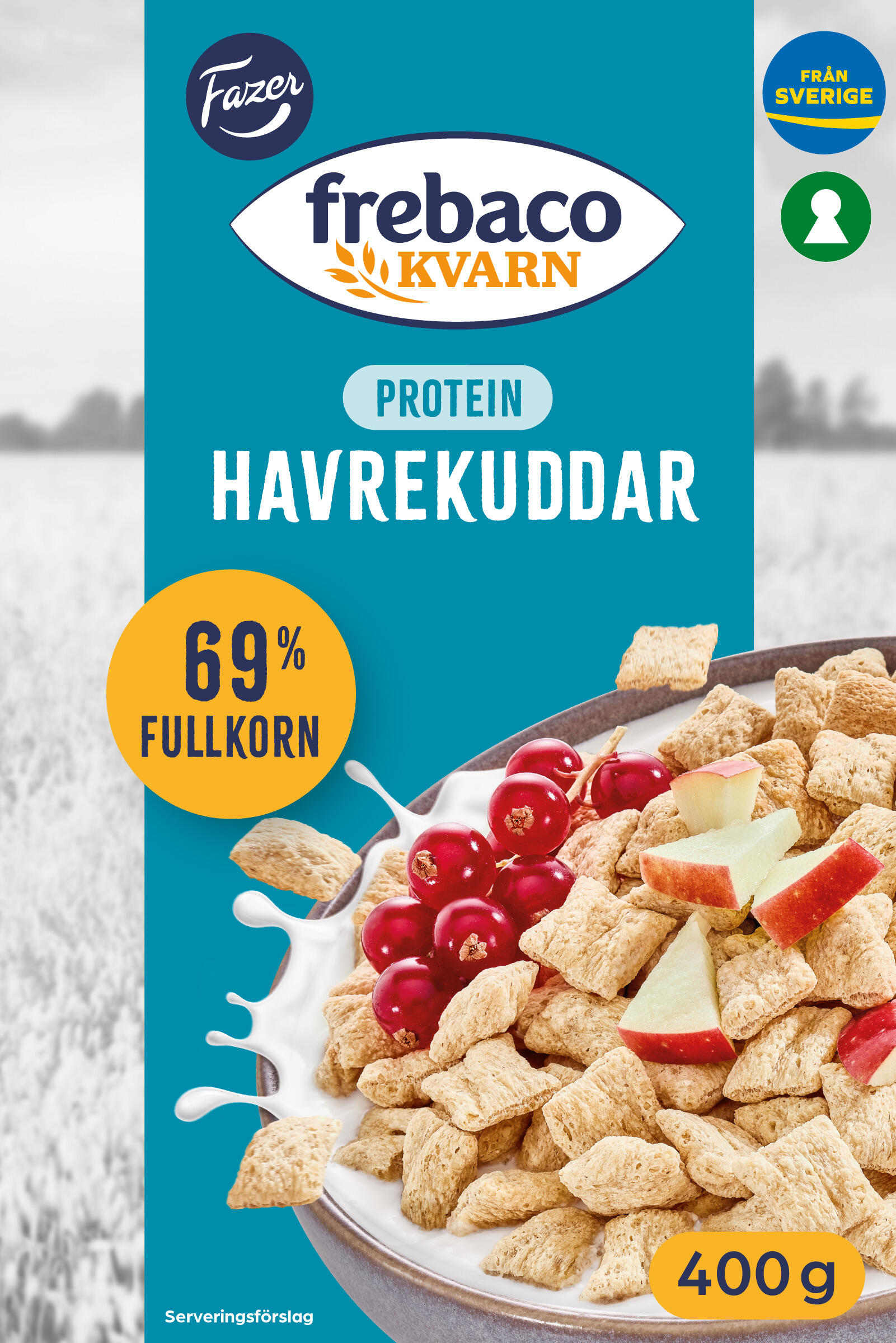 Havrekuddar Naturell Protein