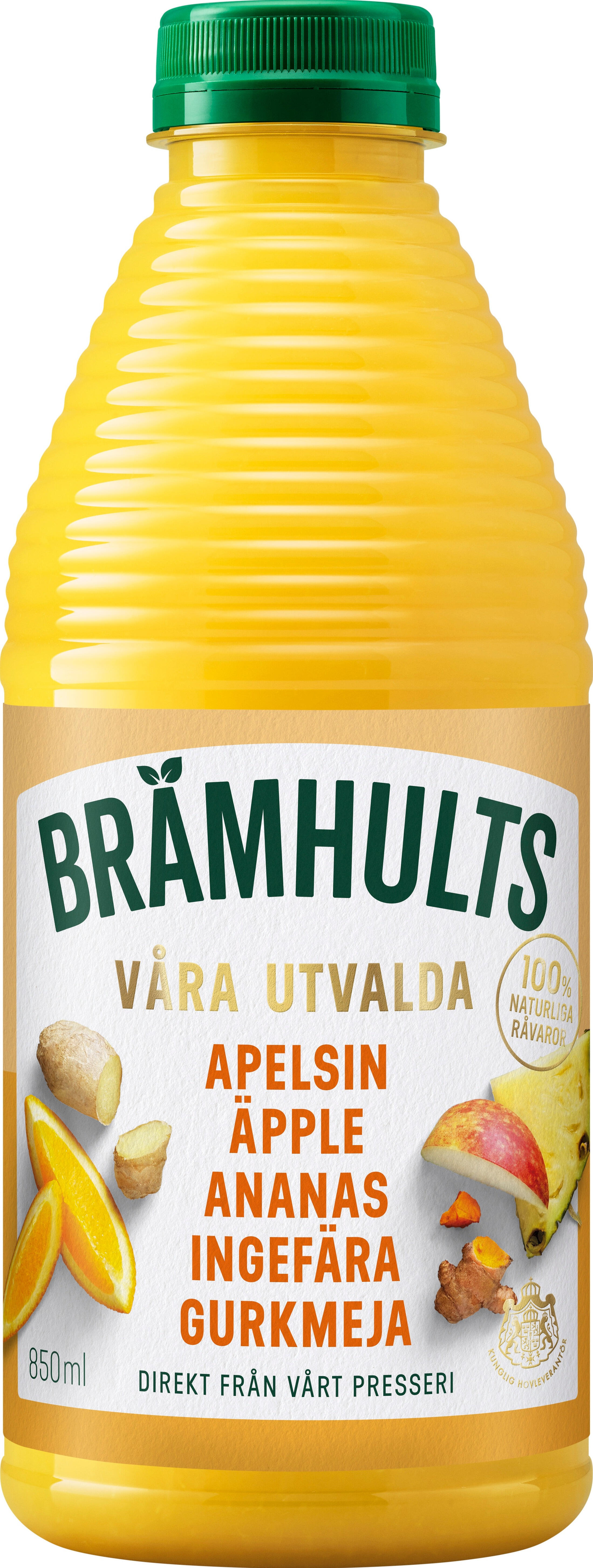 Apelsin Ananas Ingefära Gurkmeja