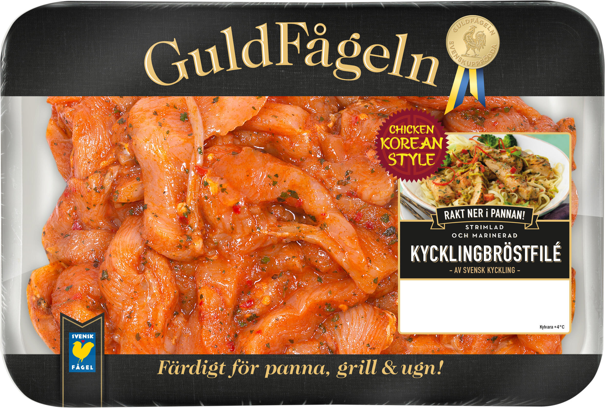Kycklingbröst Strimlat Marinerat