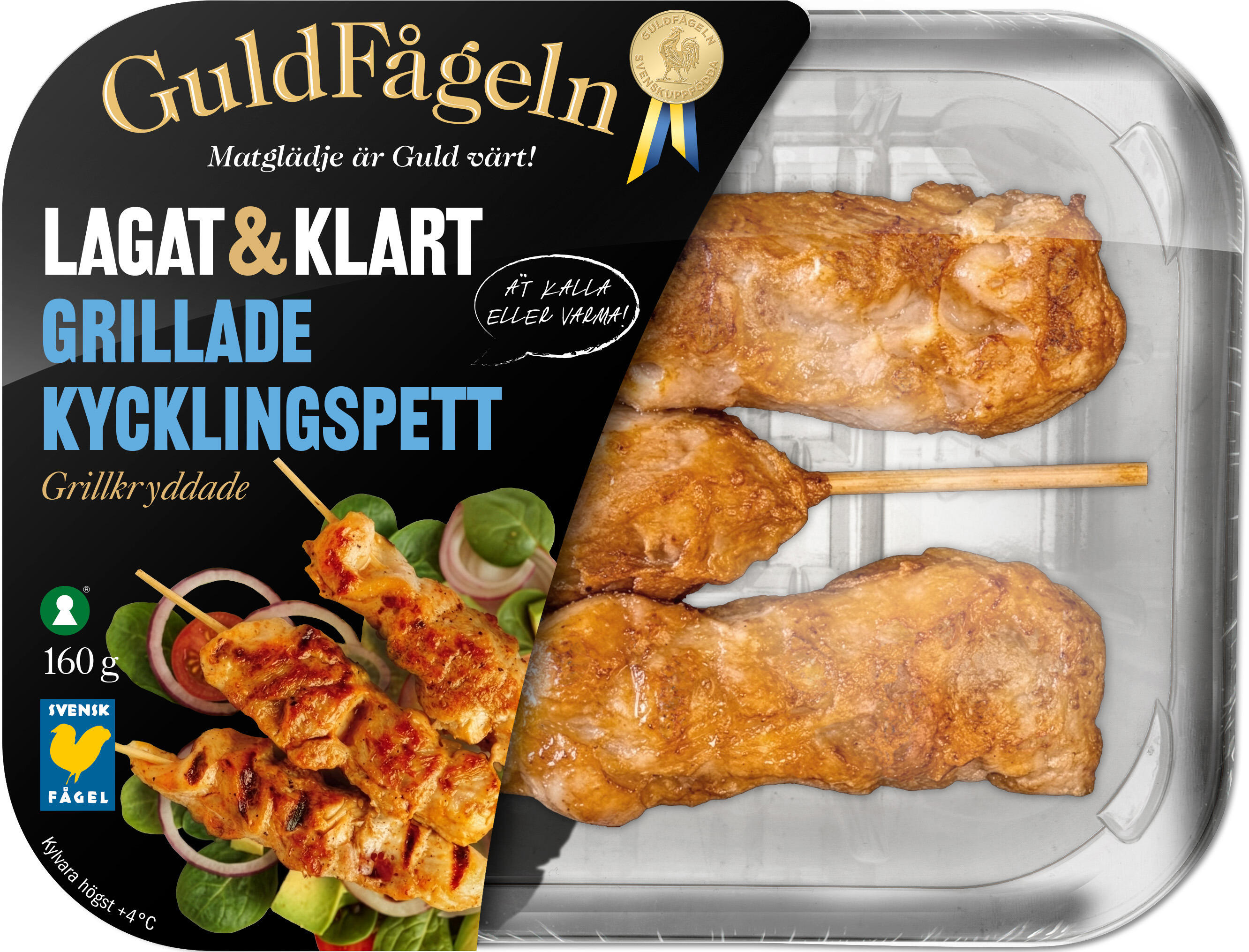 Kycklingspett Grillkryddade