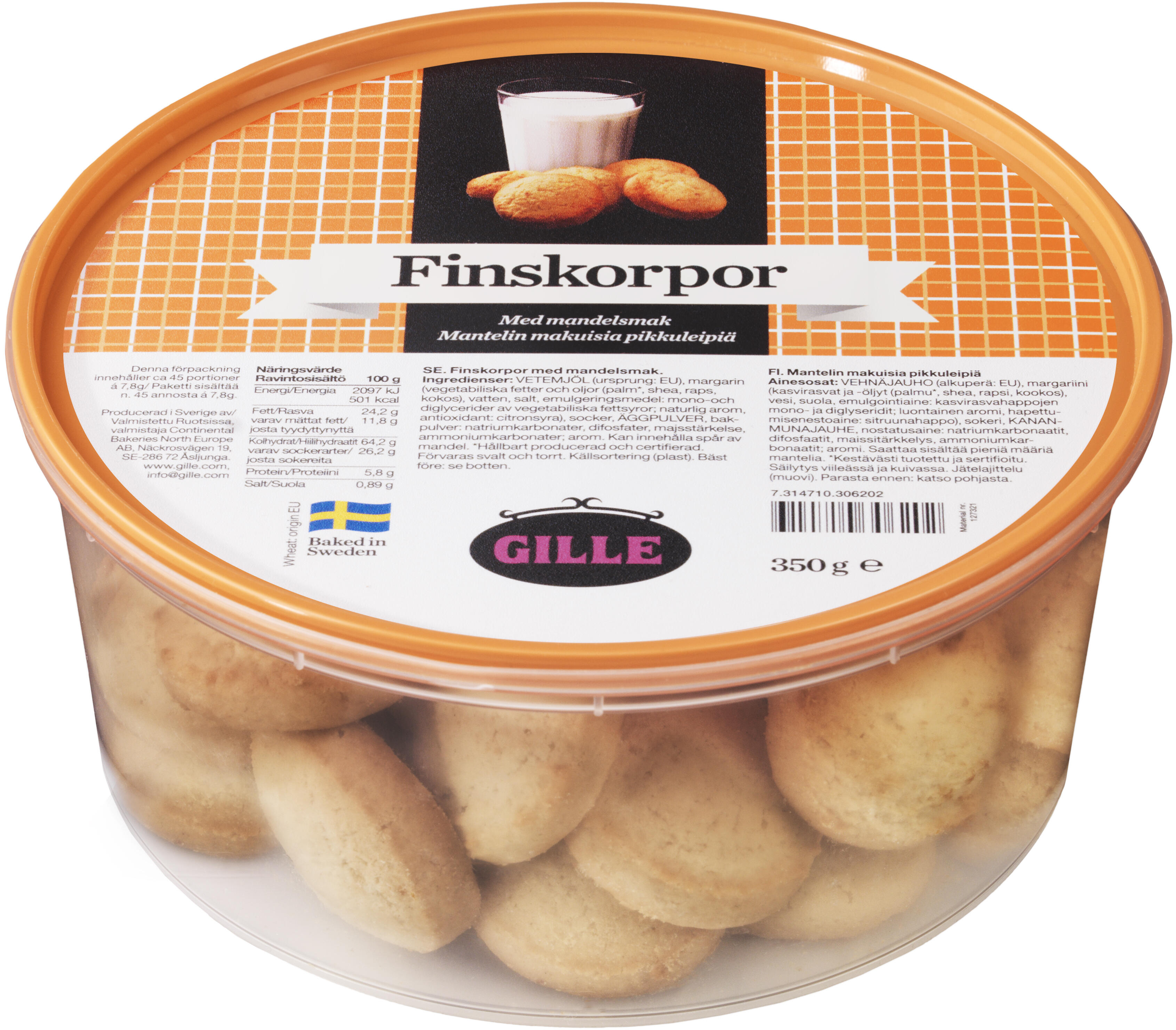 Finskorpor Mandel