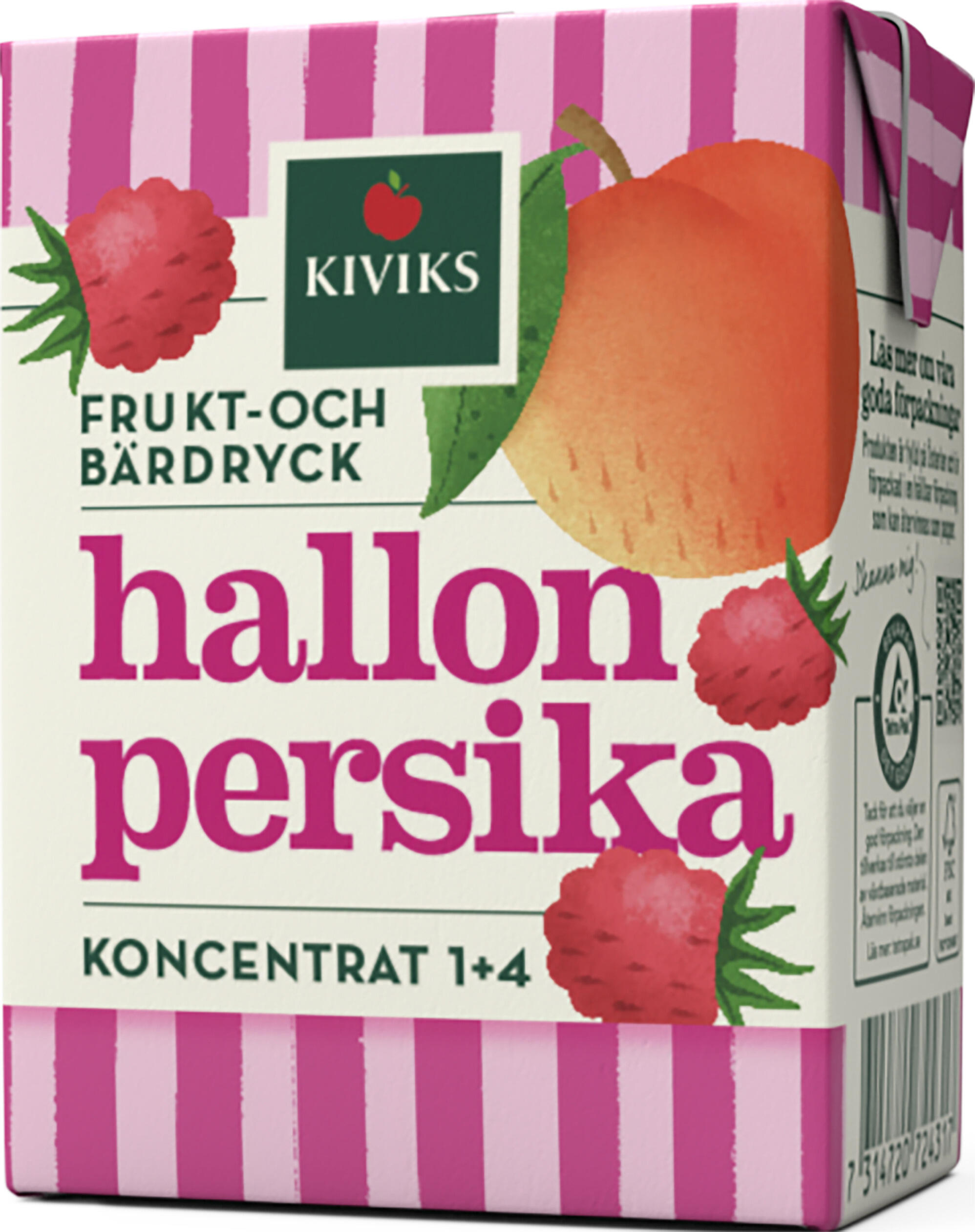 Hallon Persika Frukt & Bär Dryck