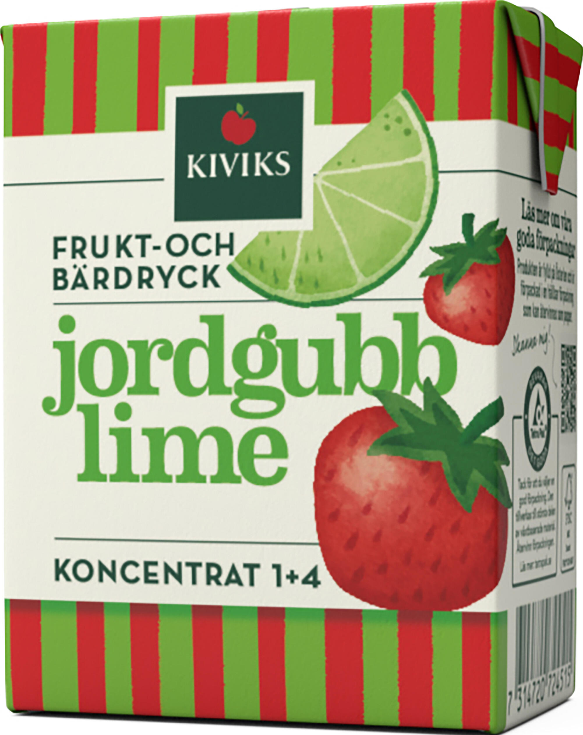 Jordgubb Lime Frukt & Bär Dryck