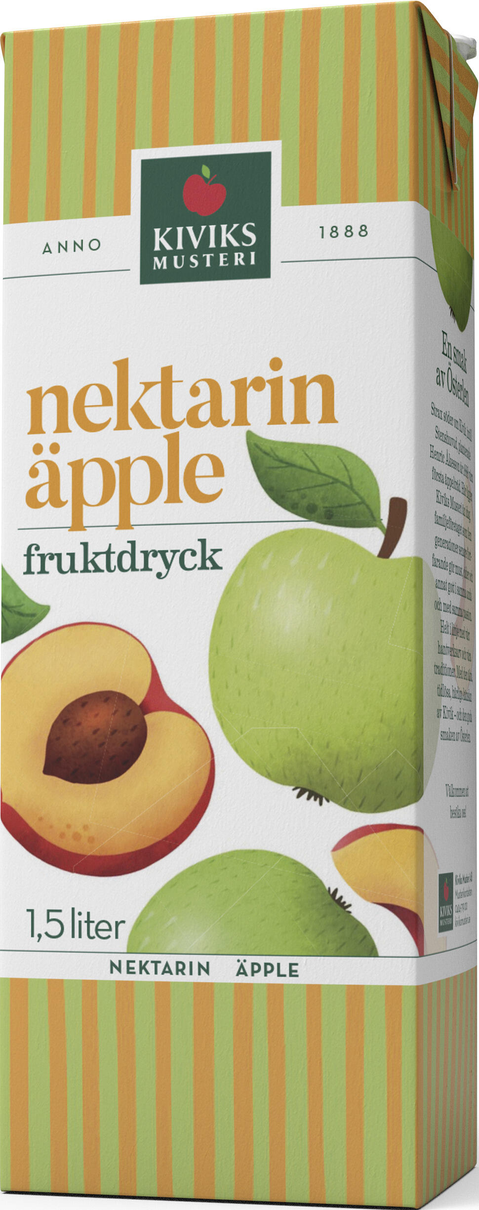 Nektarin Äpple Fruktdryck
