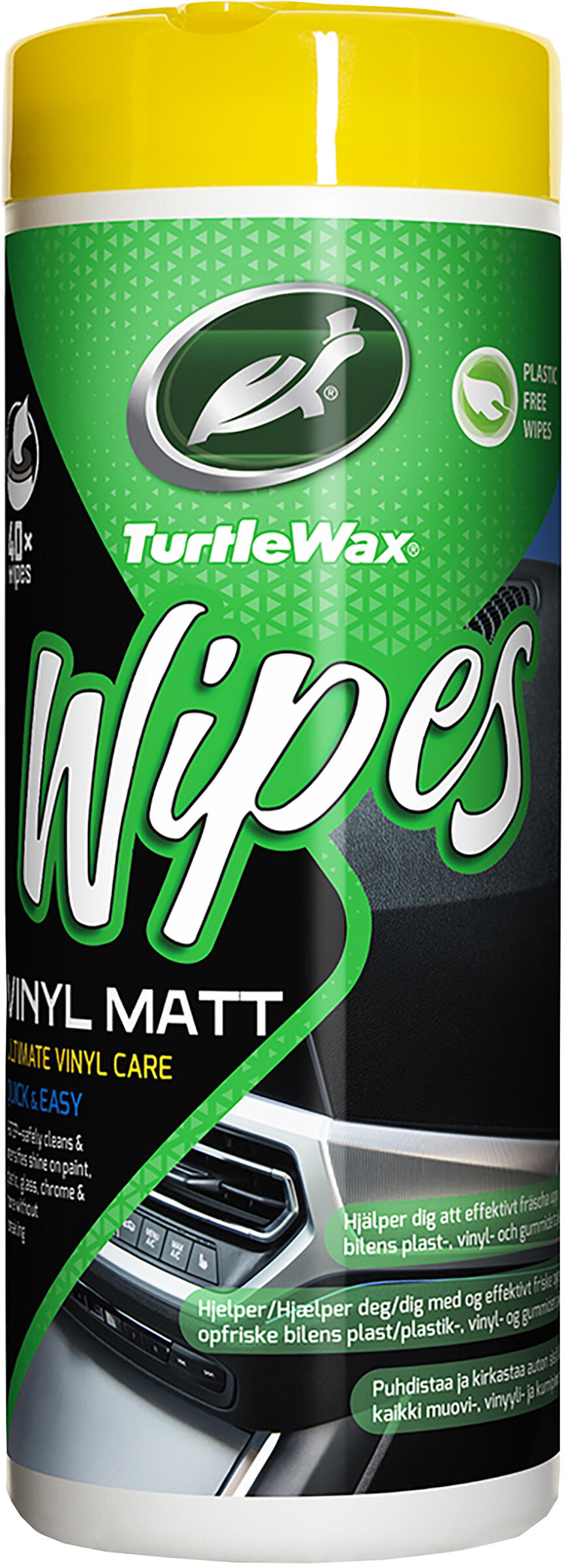 Vinylputs Matt Wipes