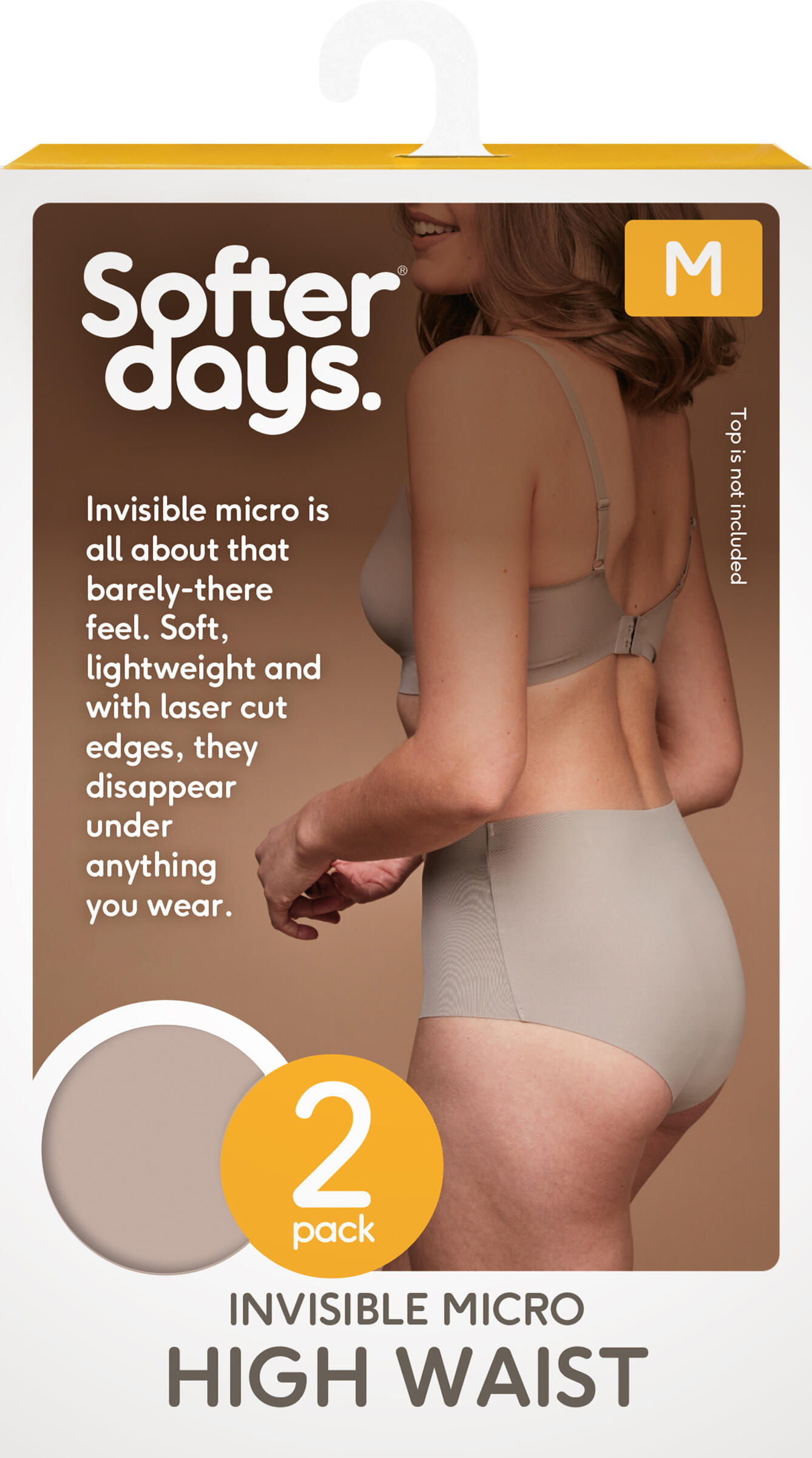 High Waist Trosa Nude