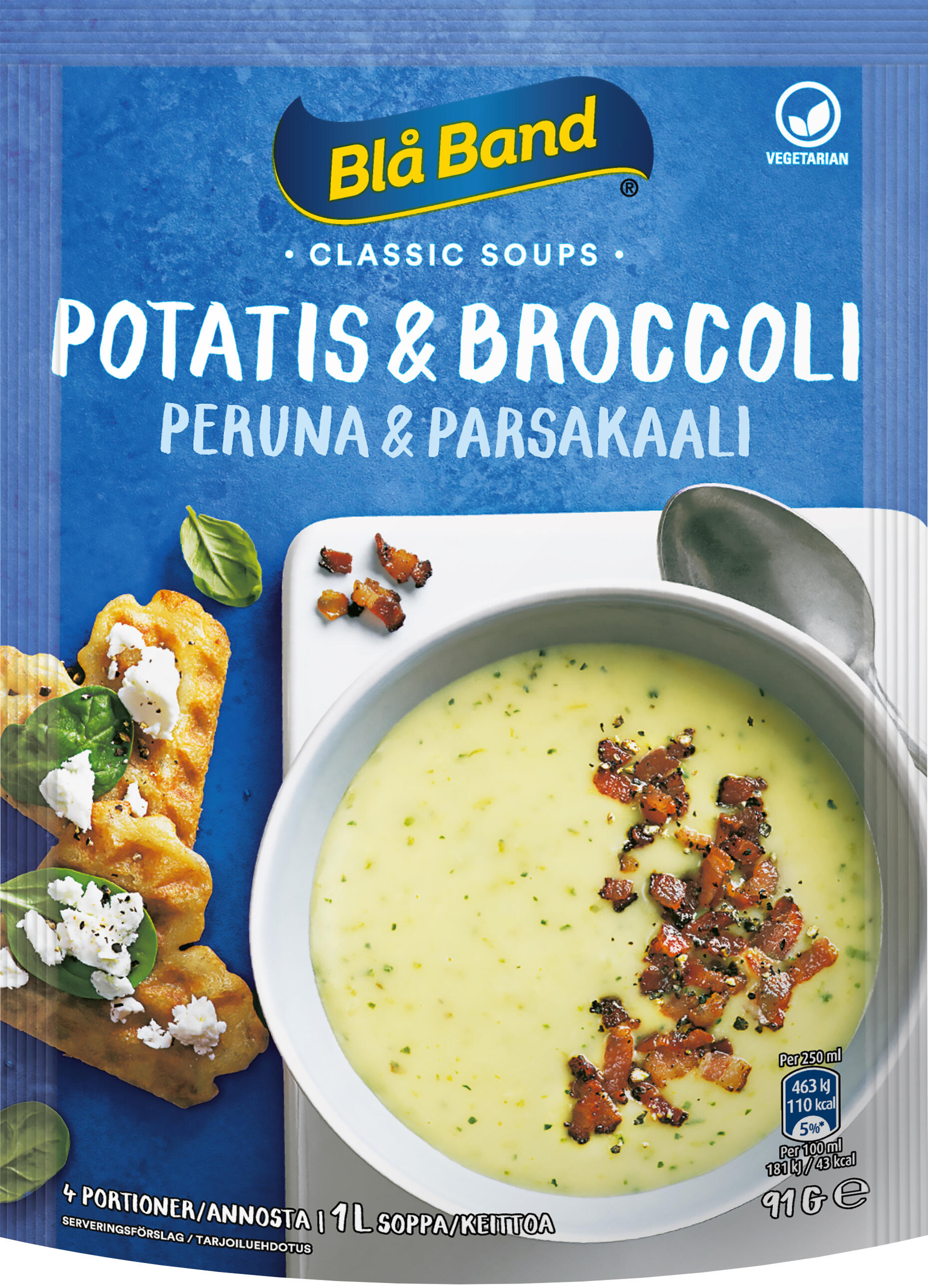 Potatis& Broccolisoppa