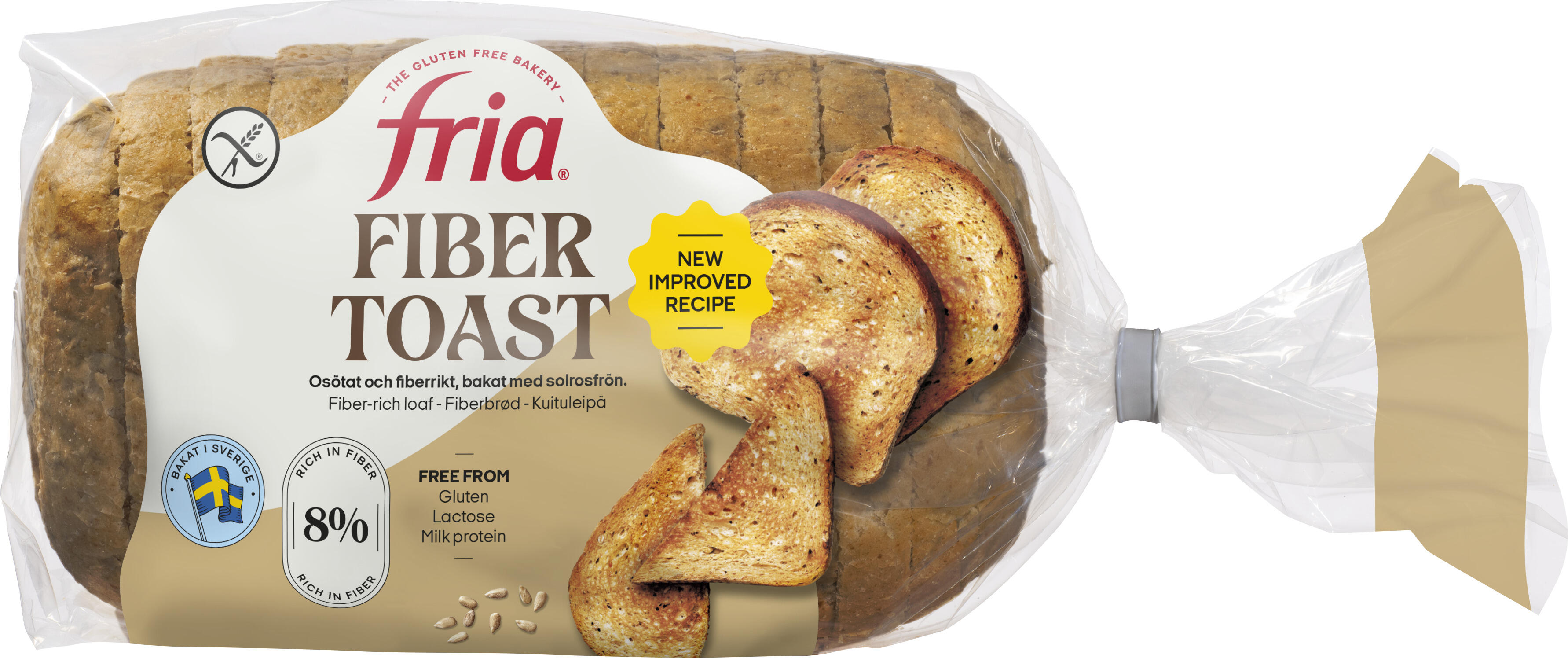 Fiber Toast Glutenfritt