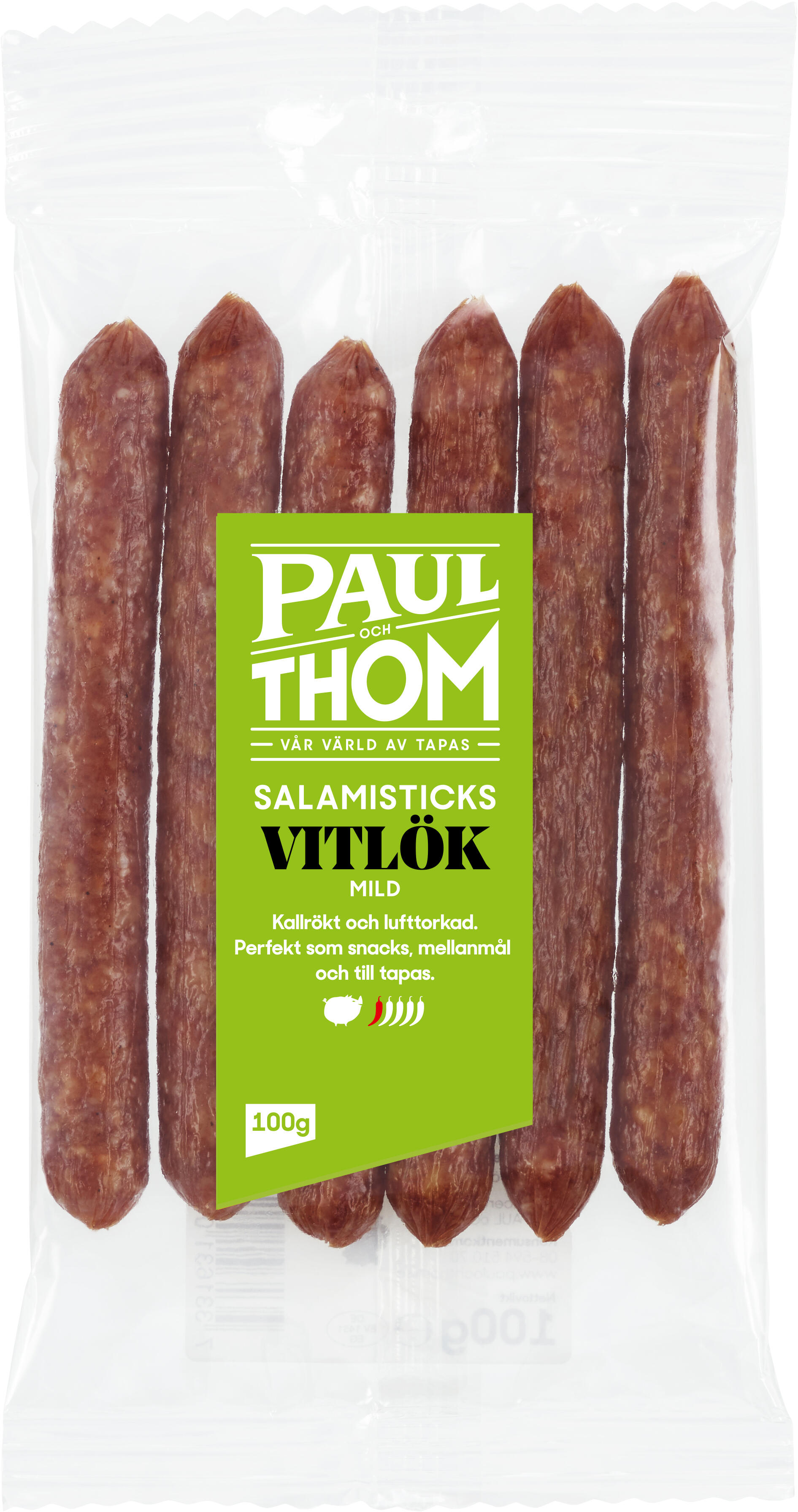 Salamisticks Vitlök