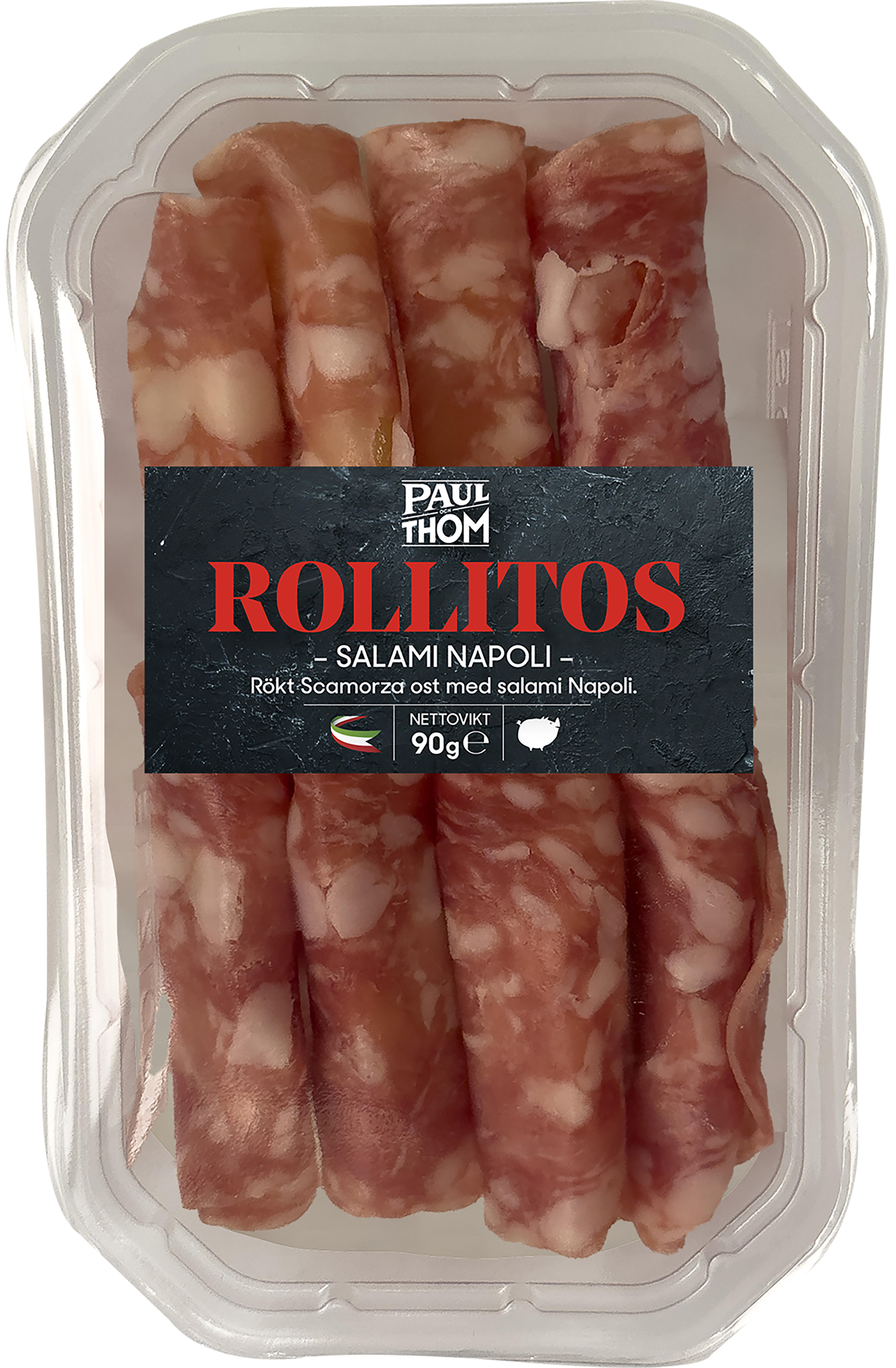 Rollitos Salami Napoli