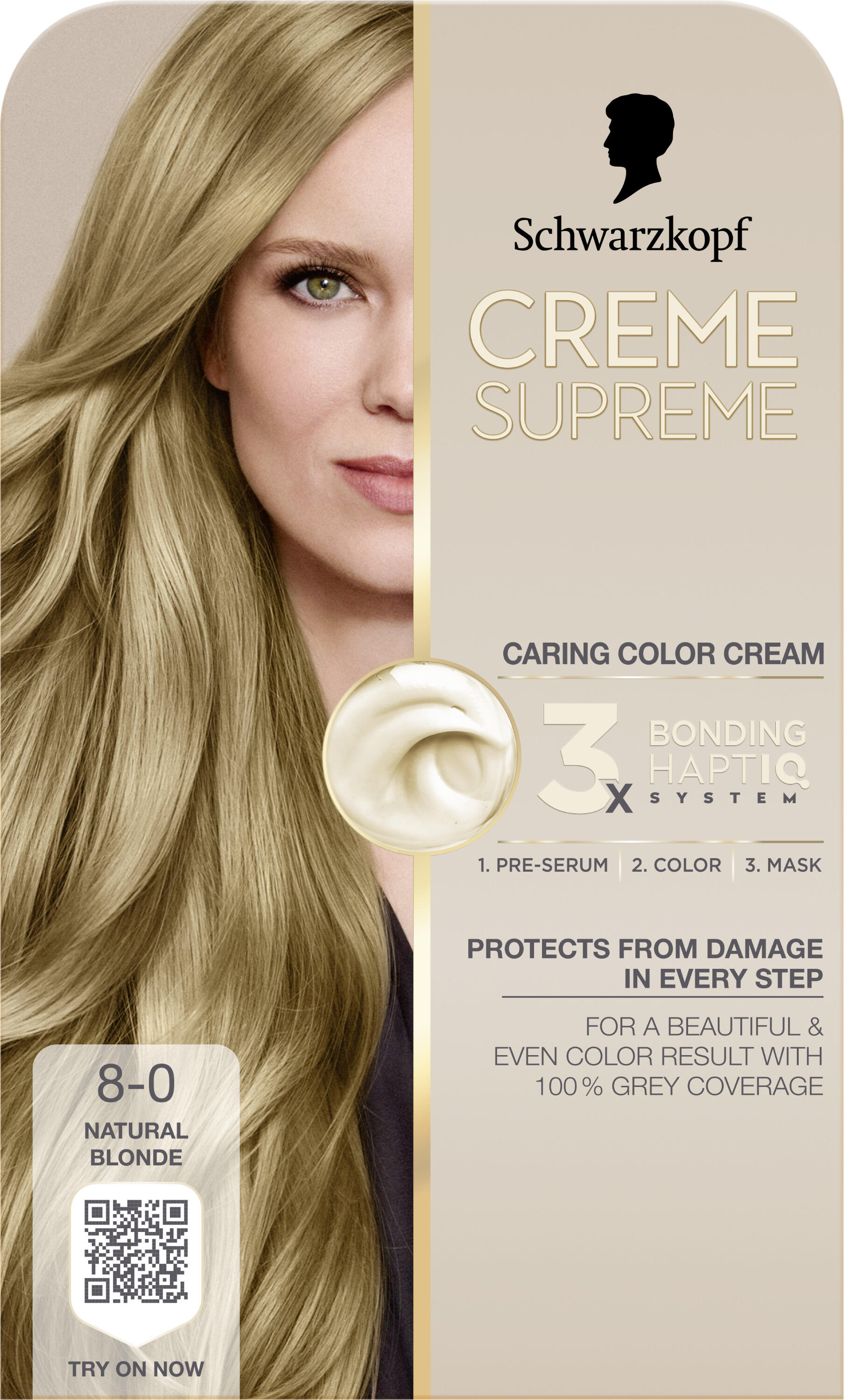 8.0 Natural Blonde