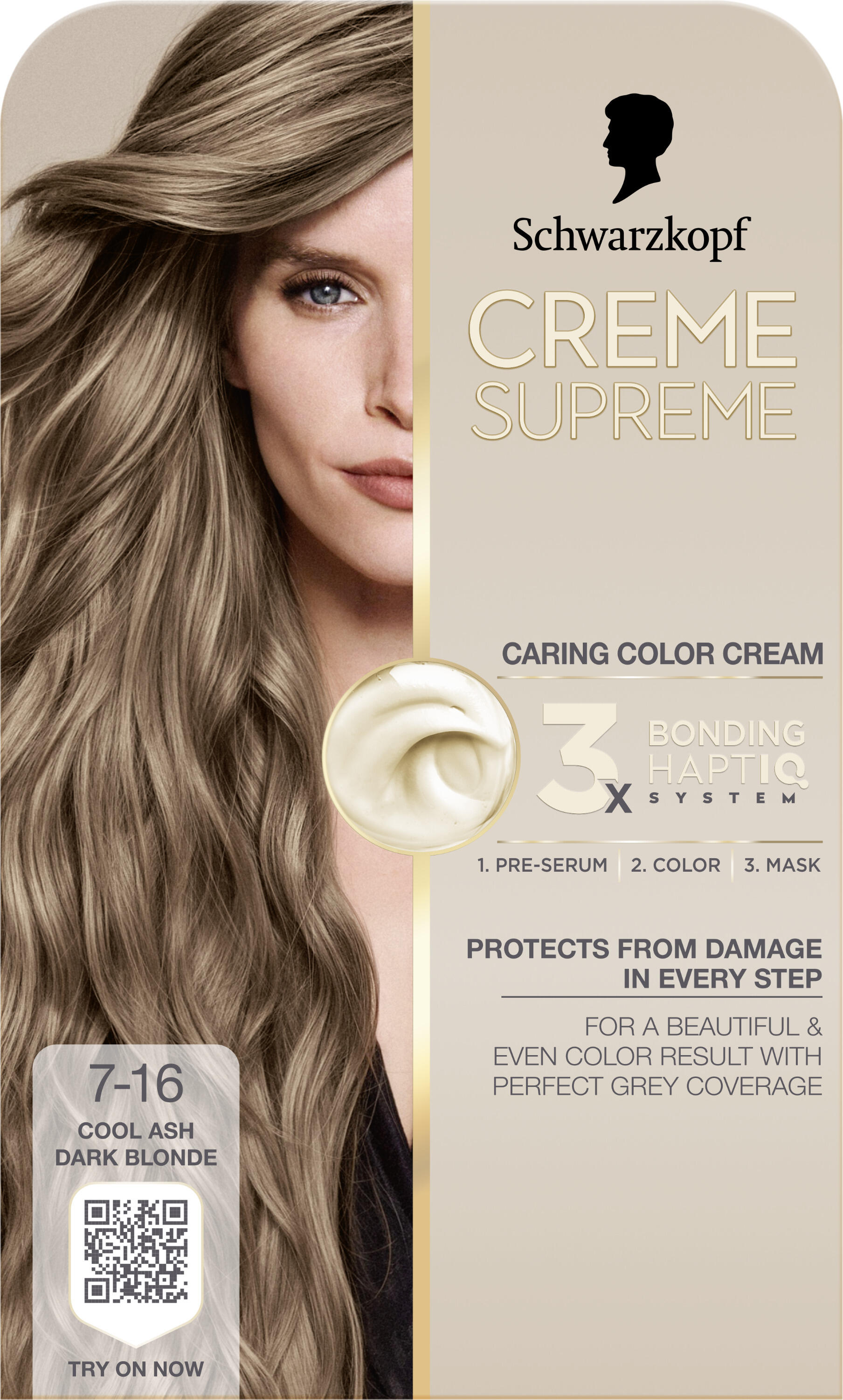 7.16 Cool Ash Dark Blonde