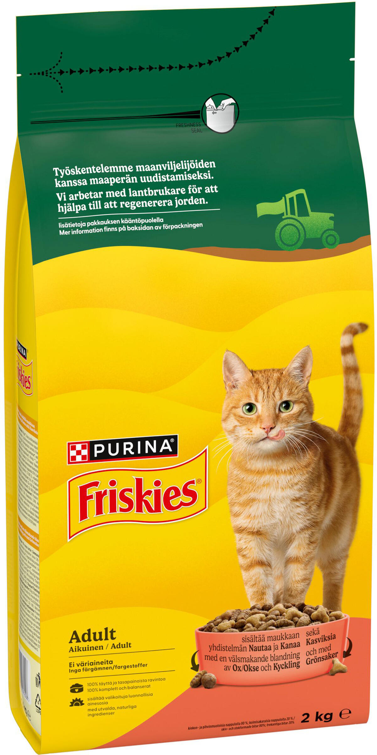 Oxkött Kycklin Grönsaker