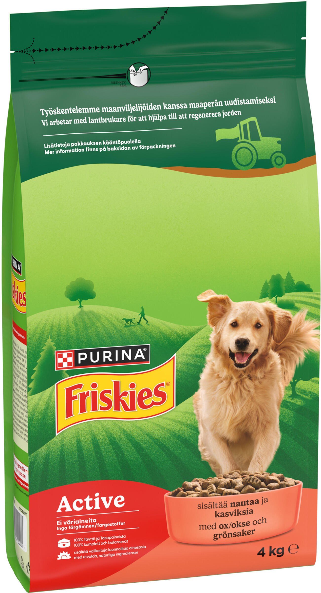 Oxe Grönsaker Purina Active