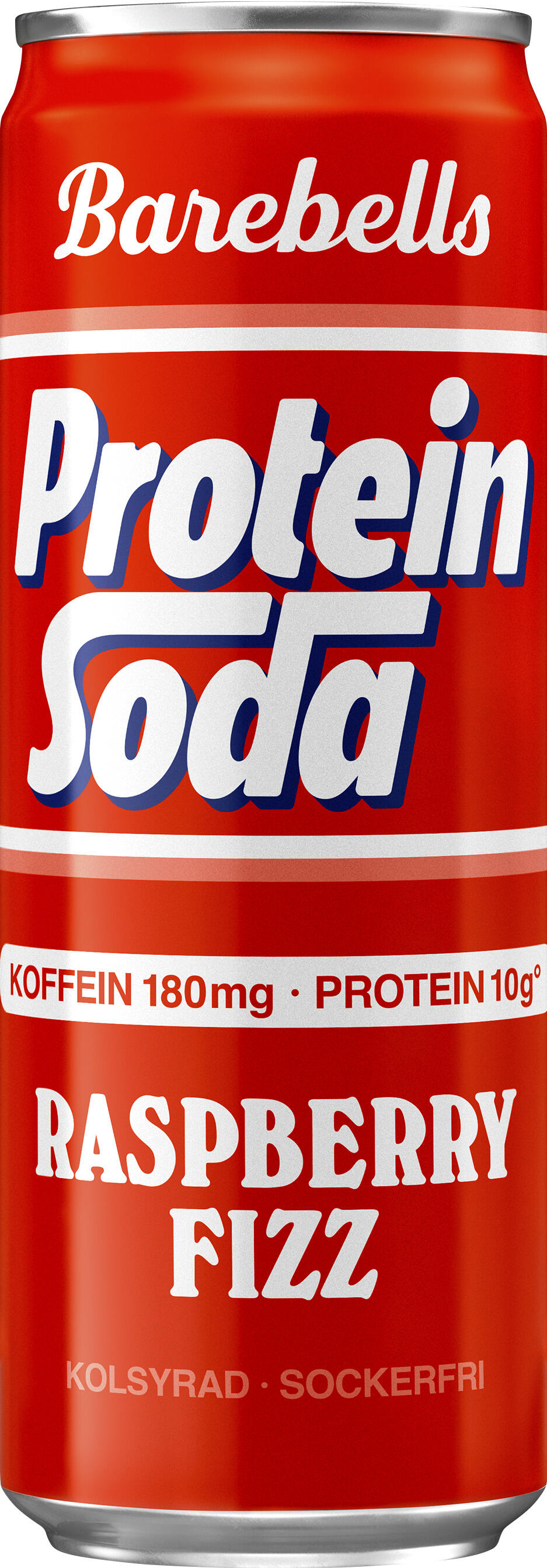 Raspberry Fizz Protein Soda