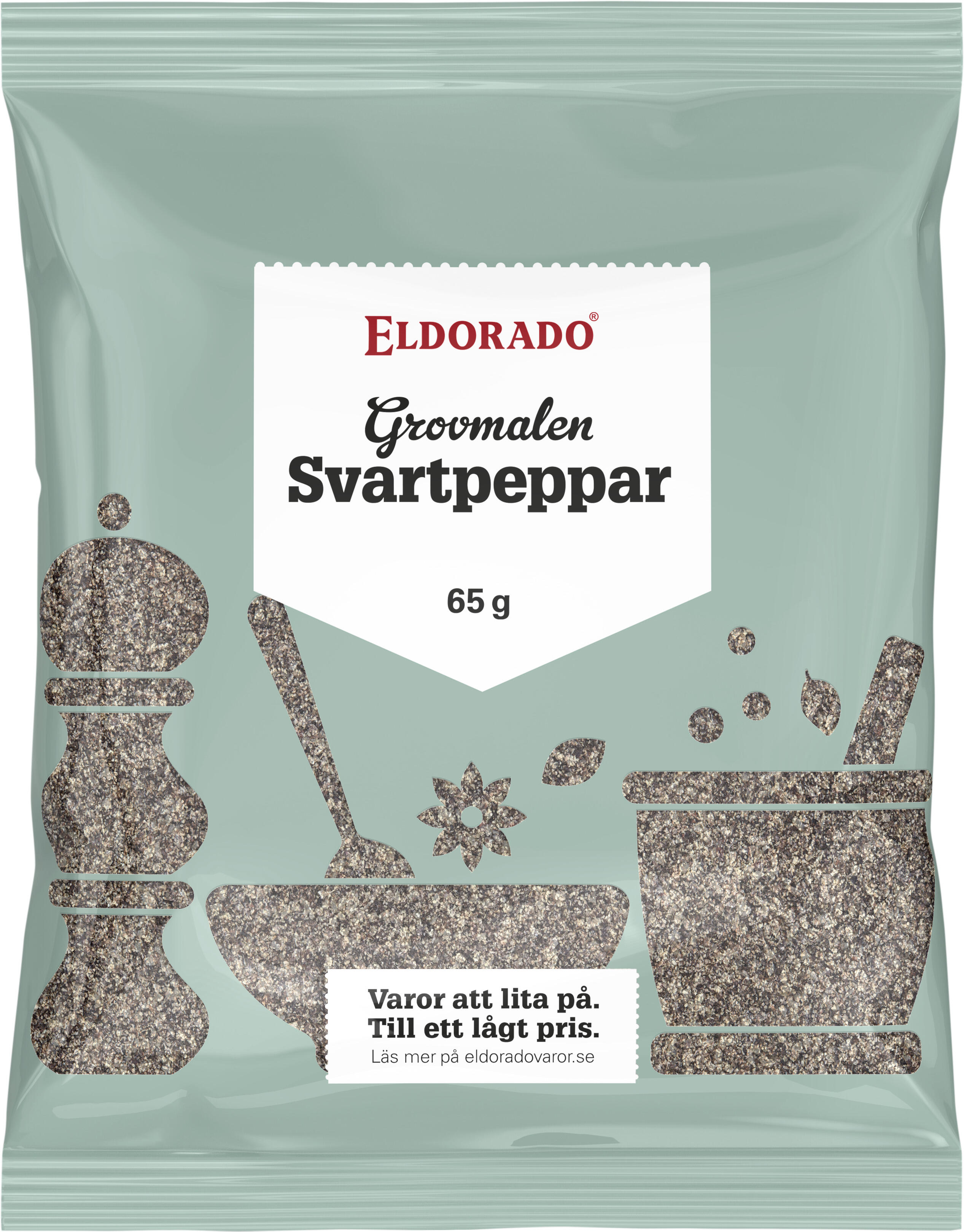 Svartpeppar Grovmalen