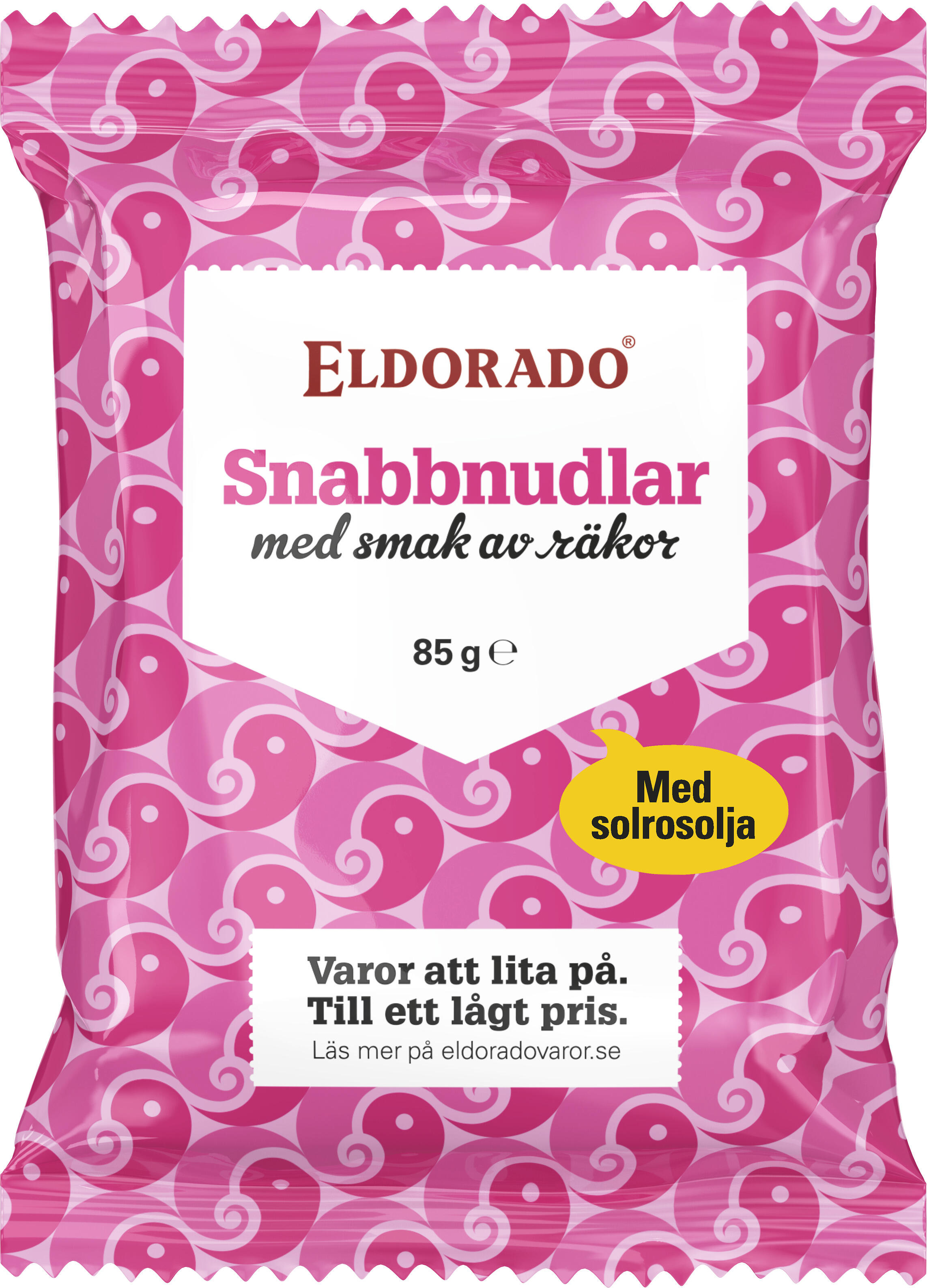 Snabbnudlar Räkor