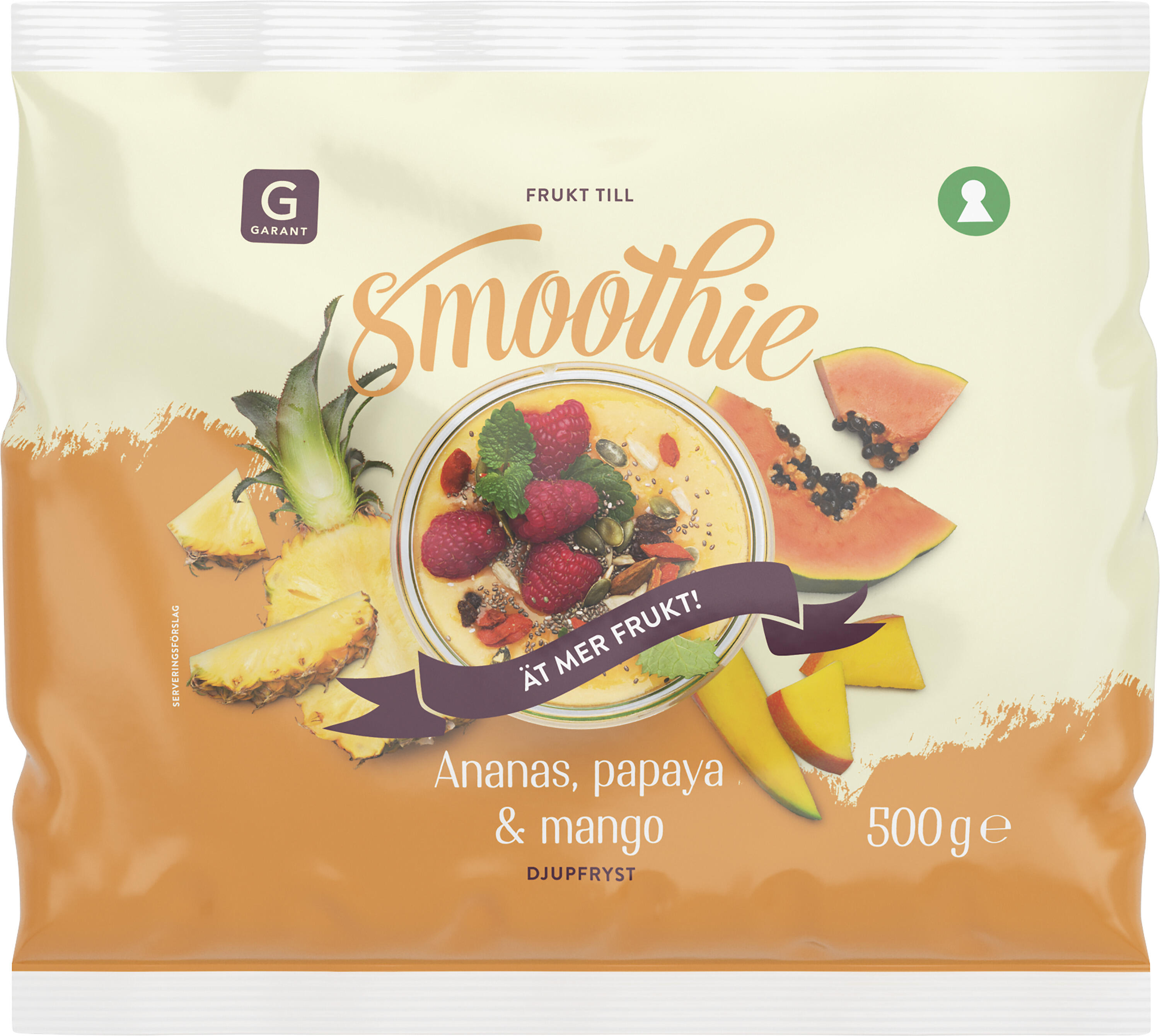 Smoothie Ananas Papaya Mango