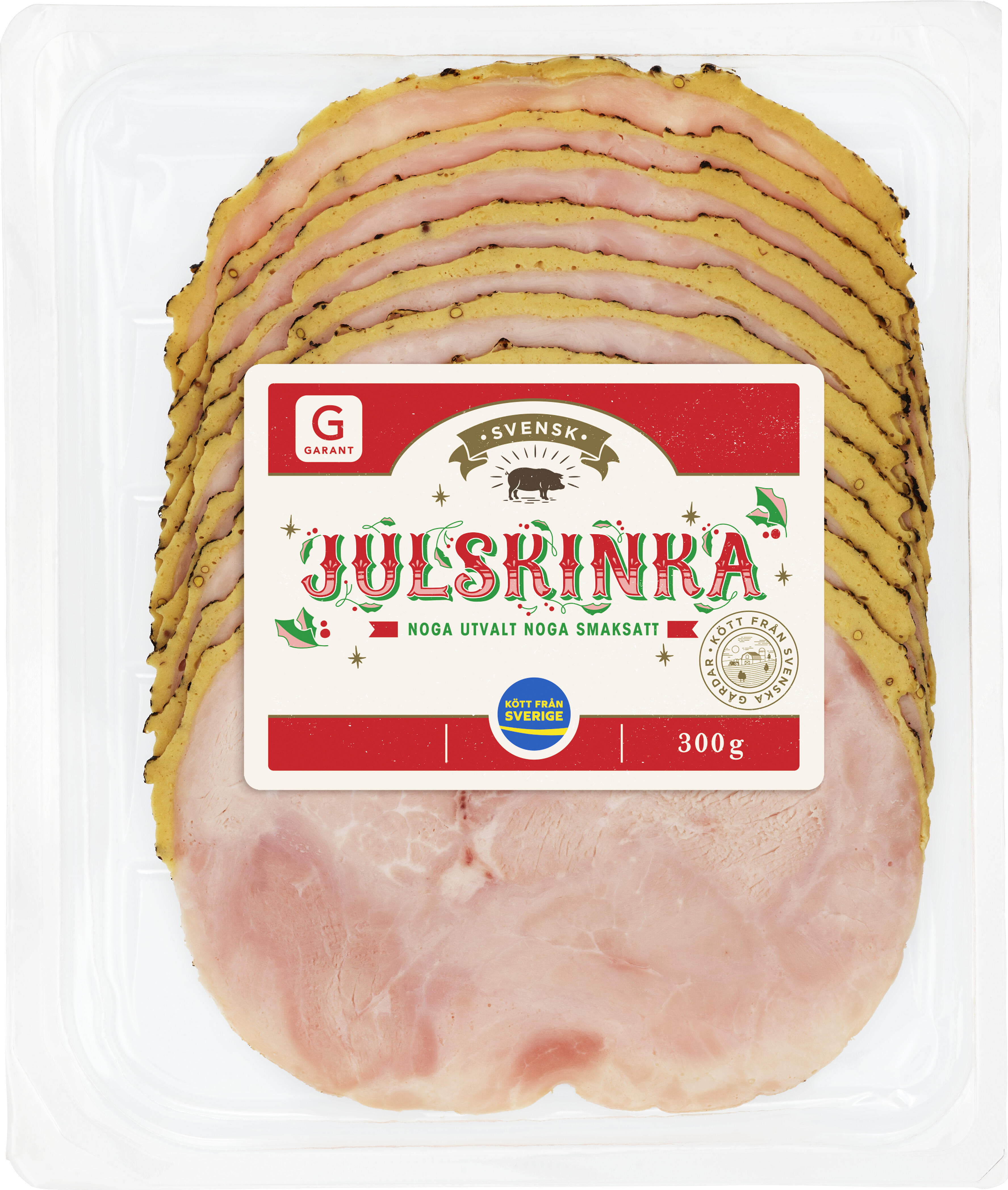 Julskinka Griljerad Skivad