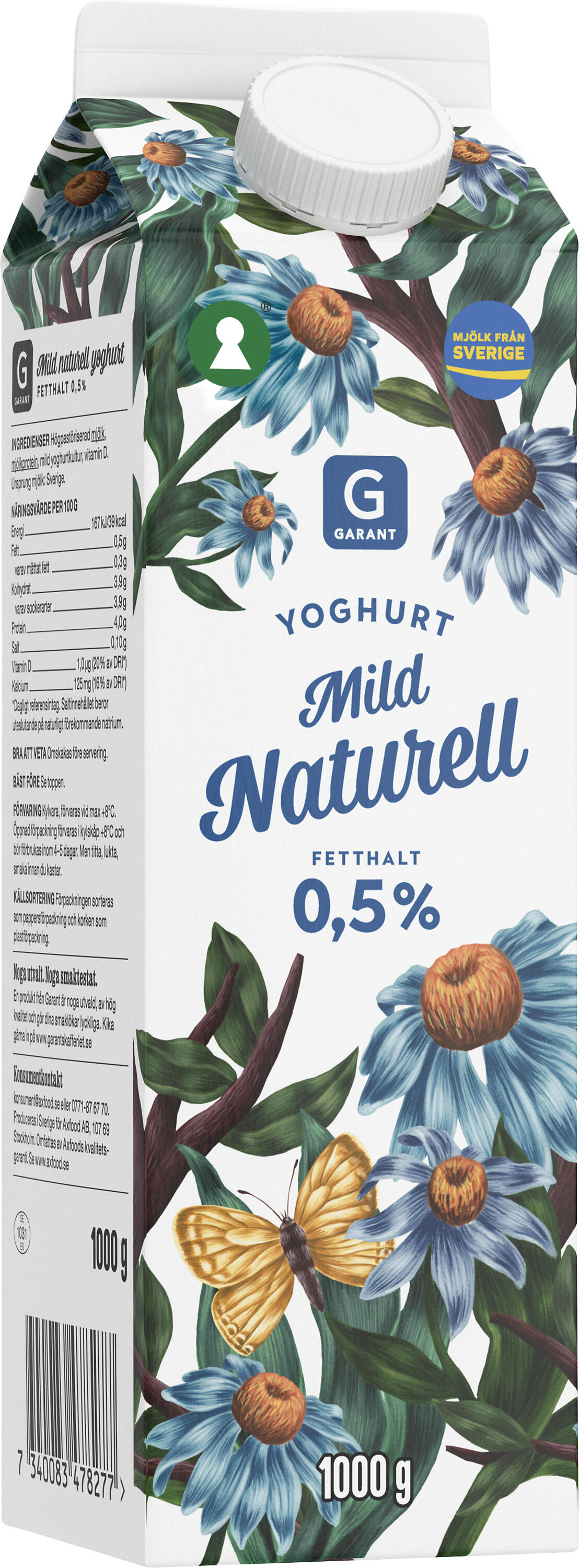 Mild Naturell Yoghurt
