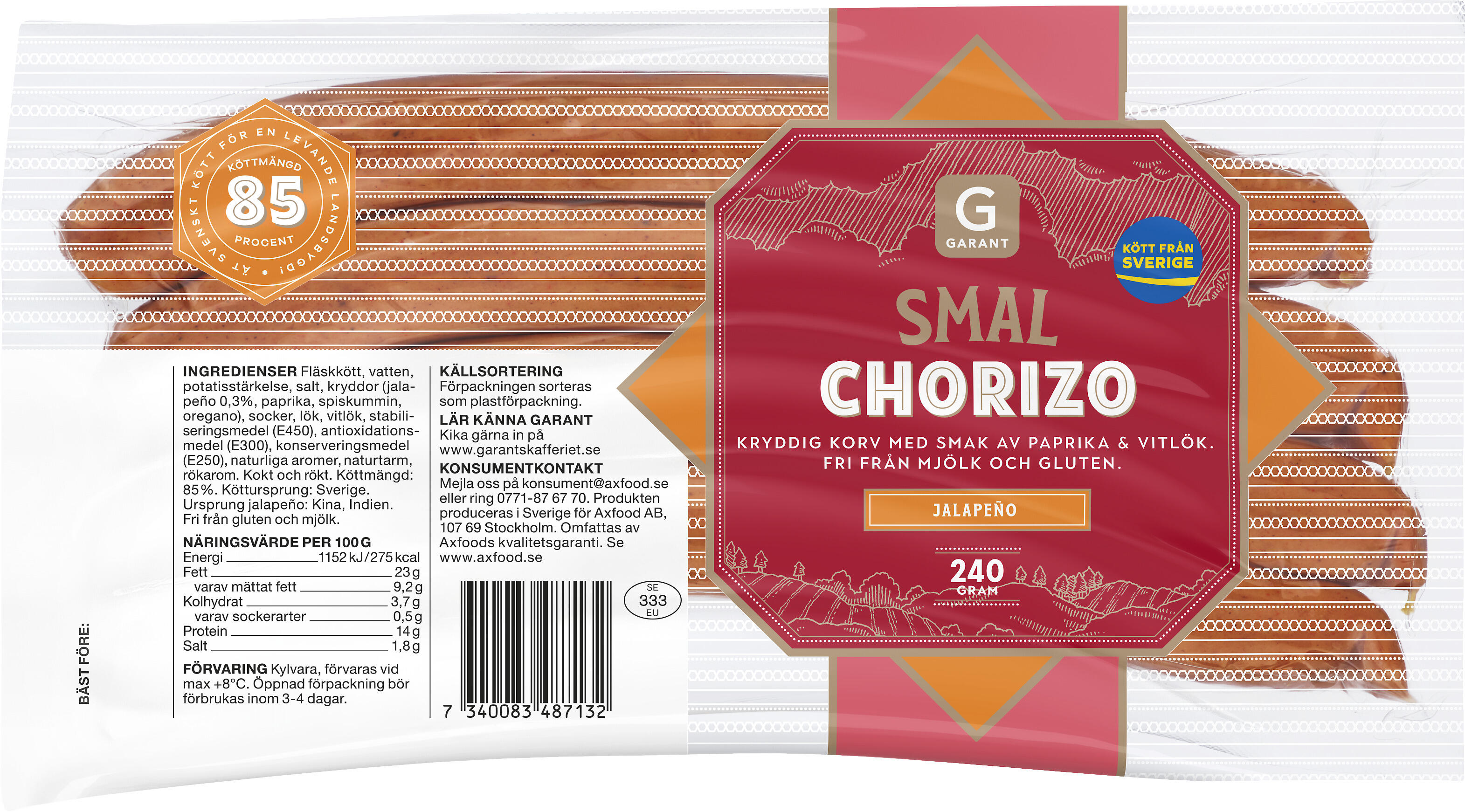 Chorizo Jalapeño