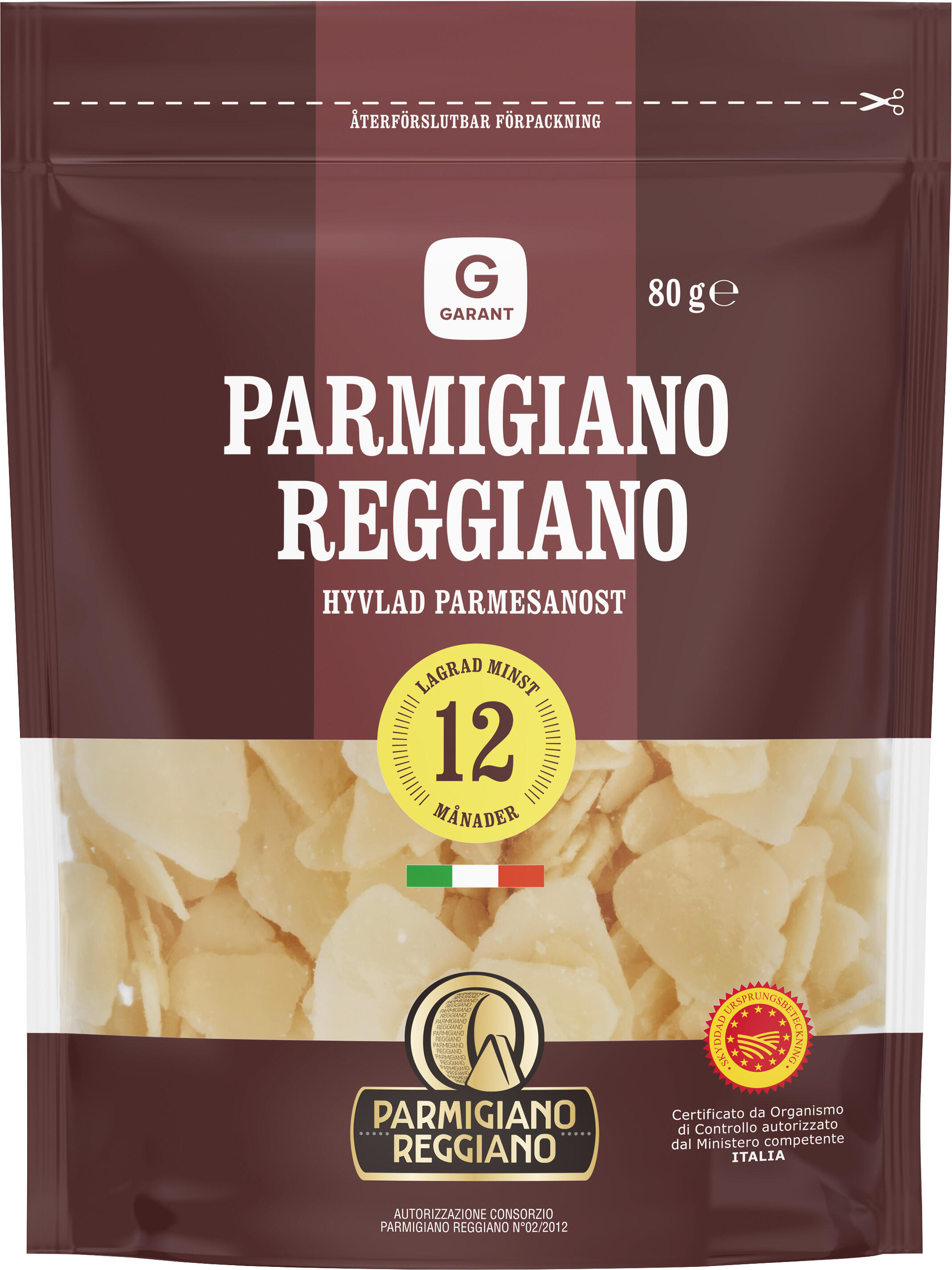 Parmigiano Reggiano 12Mån