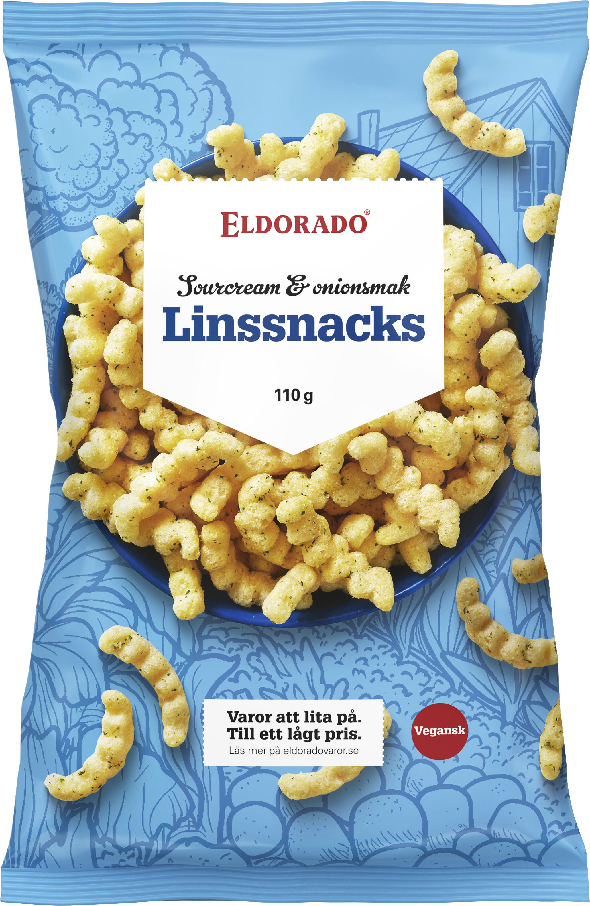 Linssnacks Sourcream Onion