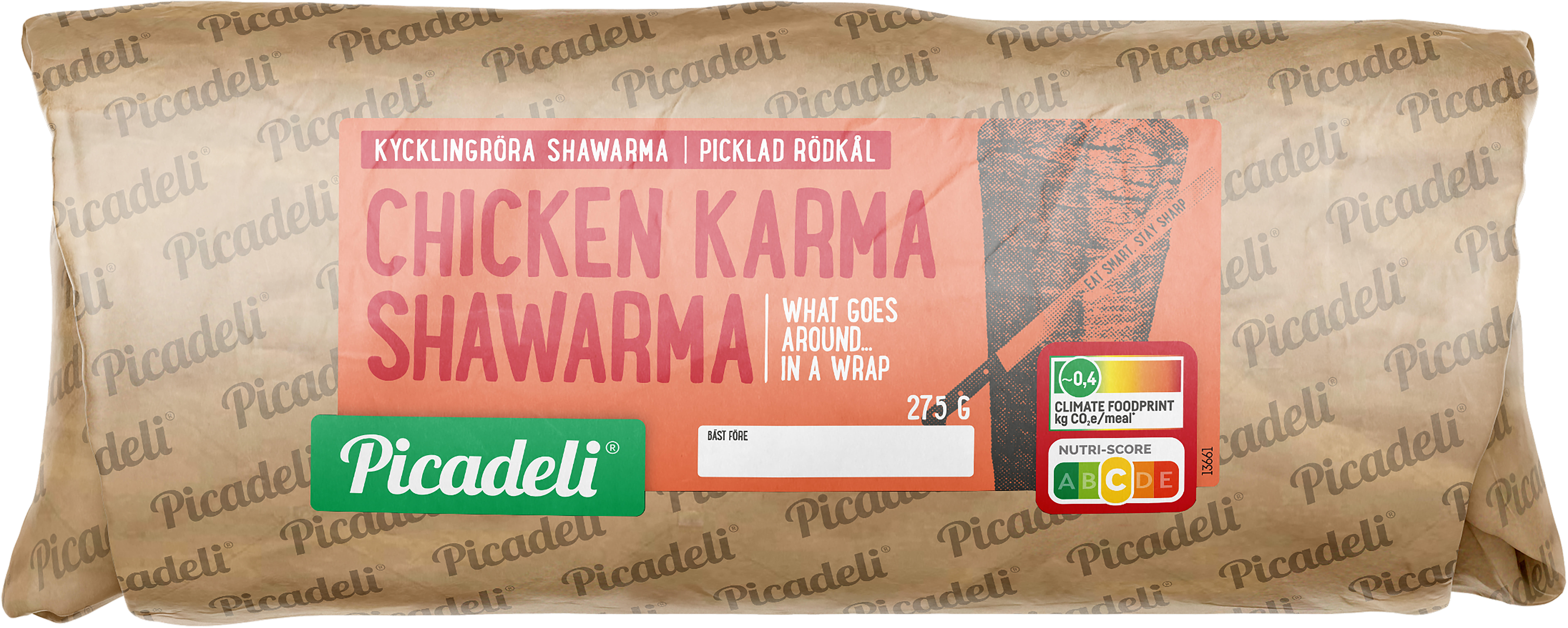 Shawarma Kyckling Wrap