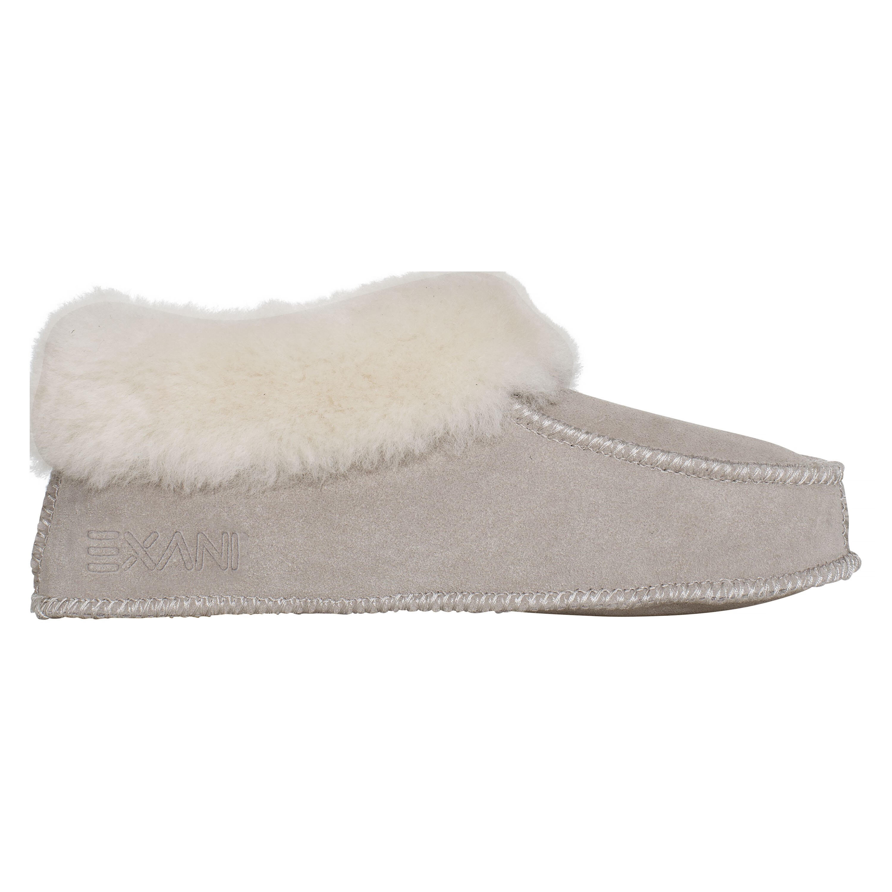 Fårskinnstoffla Beige Stl.40