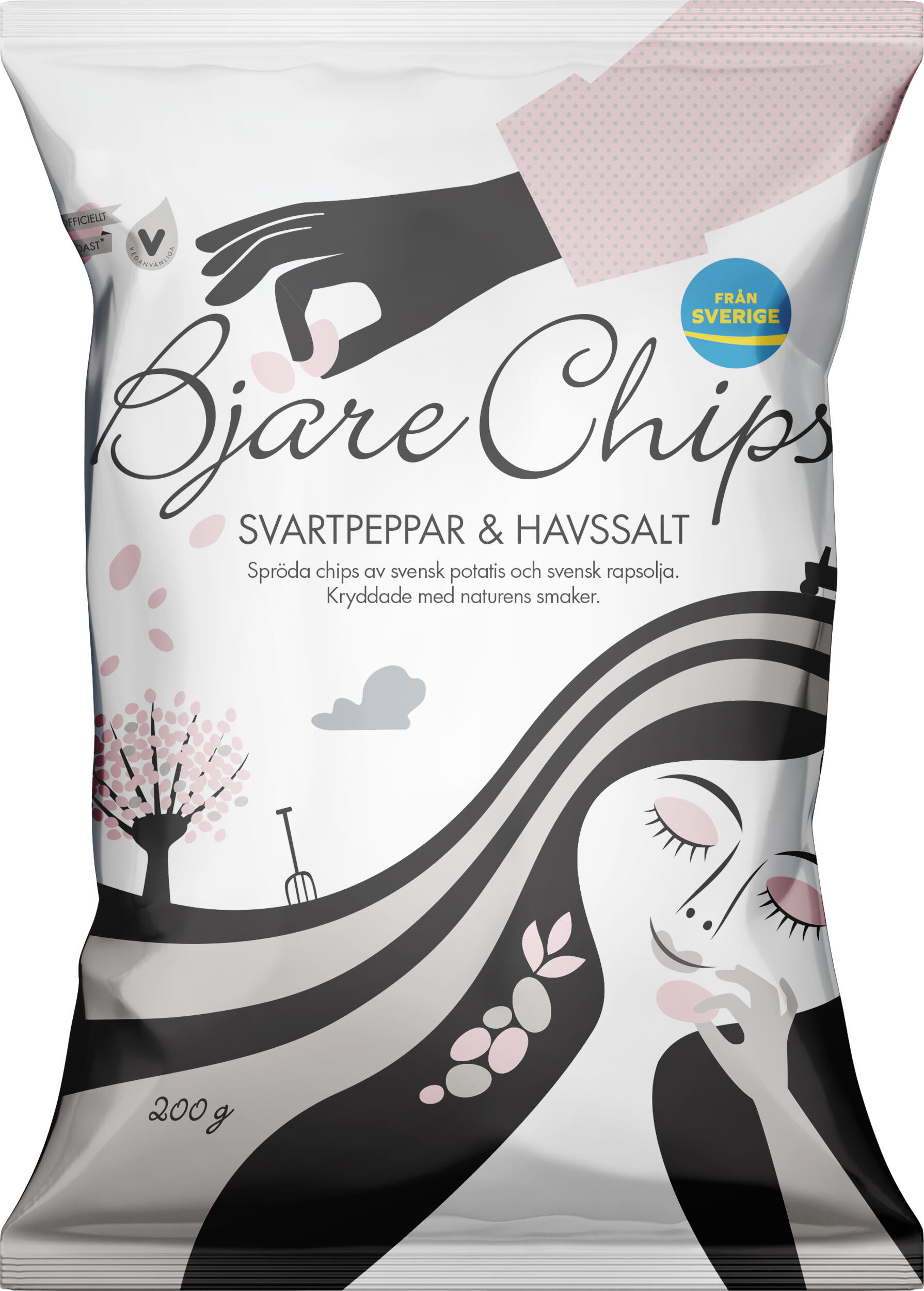 Svartpeppar & Havssalt Chips