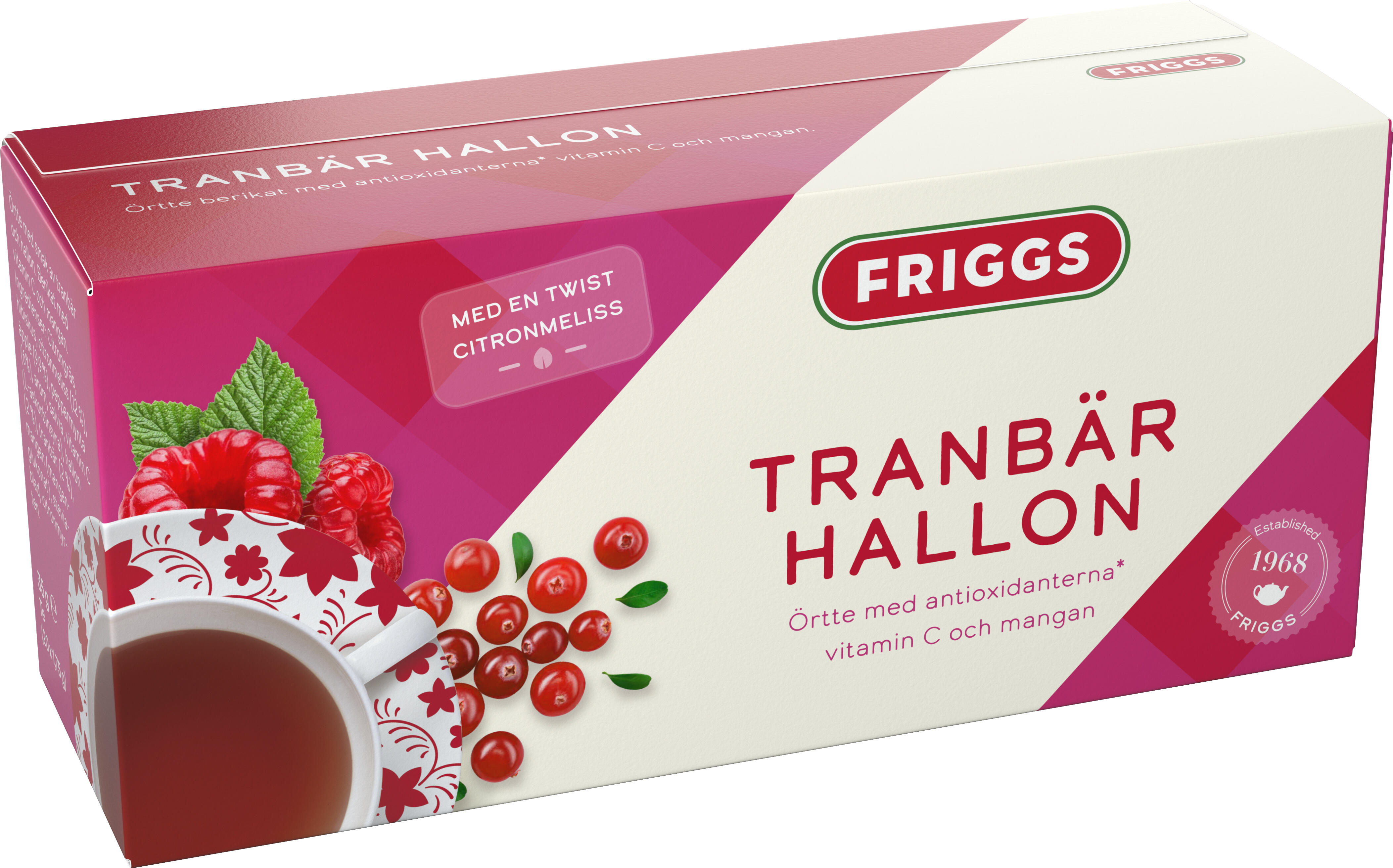 Tranbär Hallon Örtte