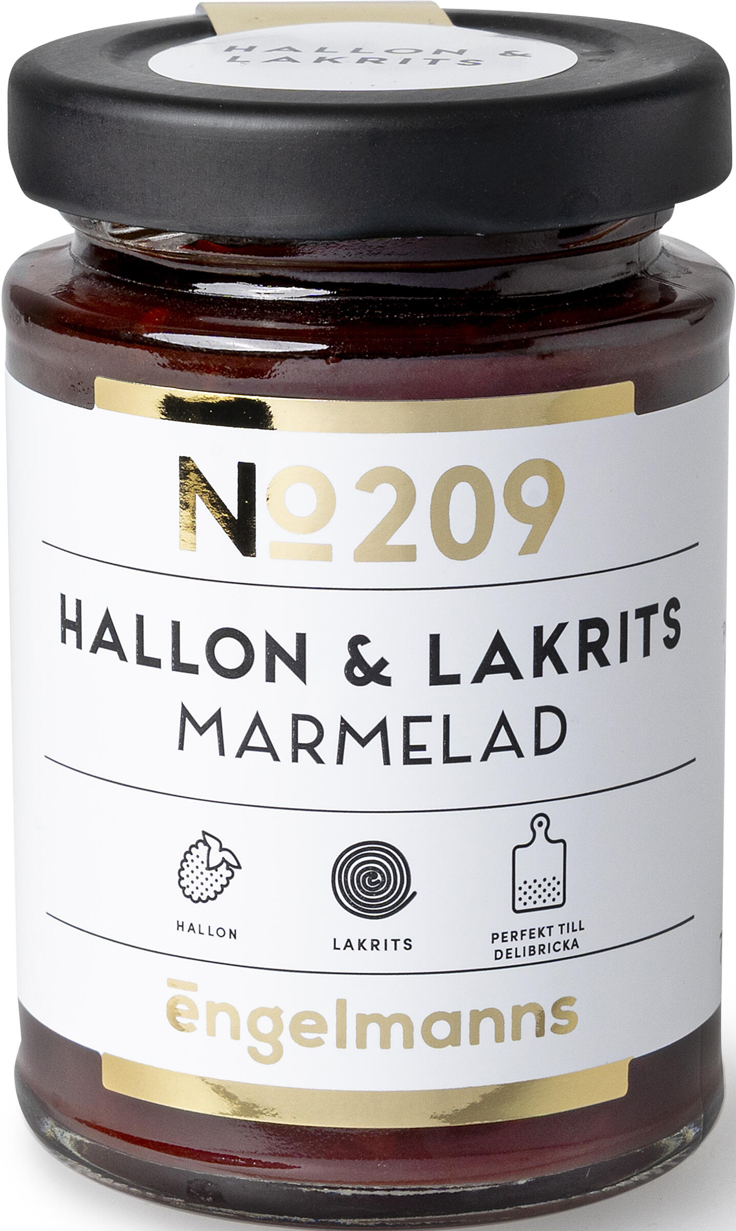 Marmelad Hallon & Lakrits