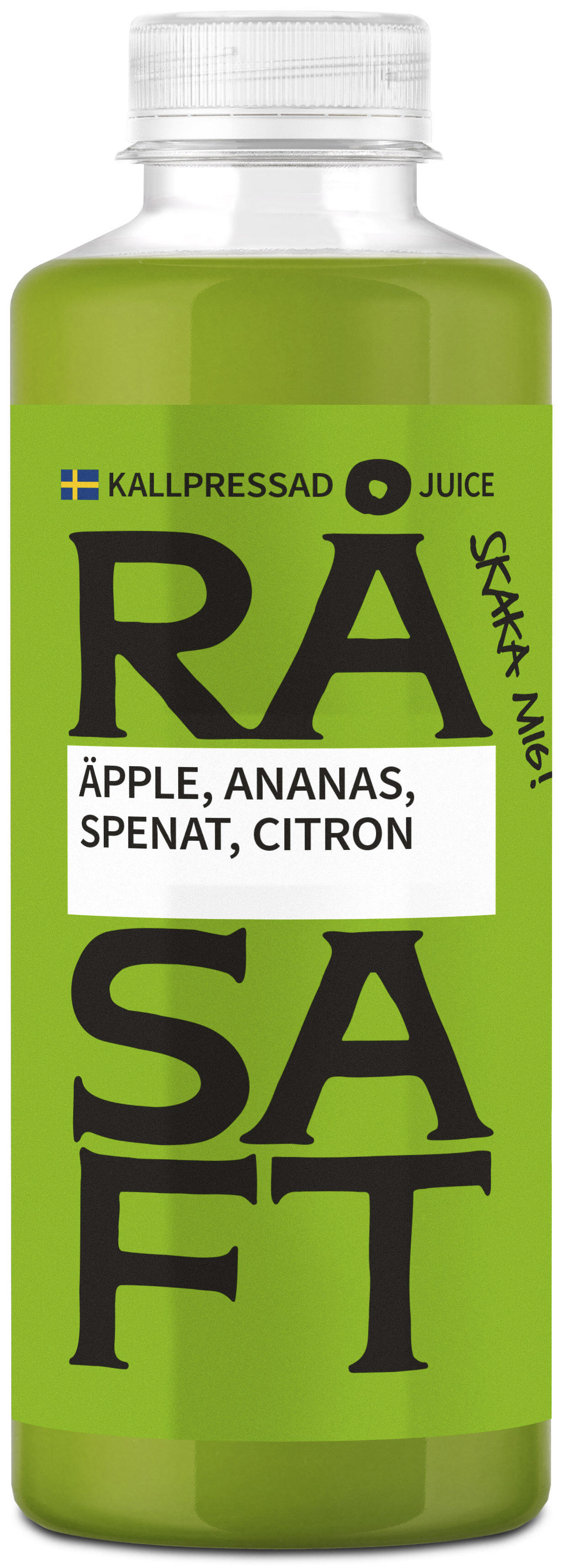 Spenat Äpple Ananas Citron