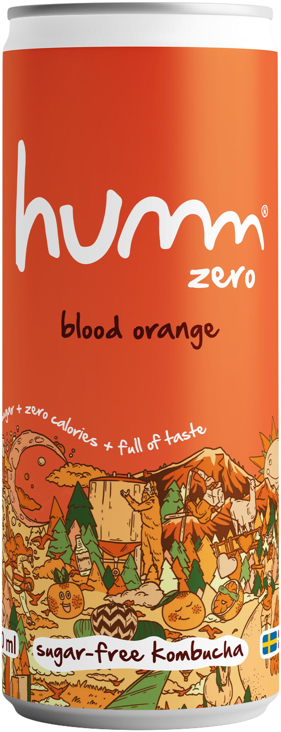 Blood Orange Probiotic Soda