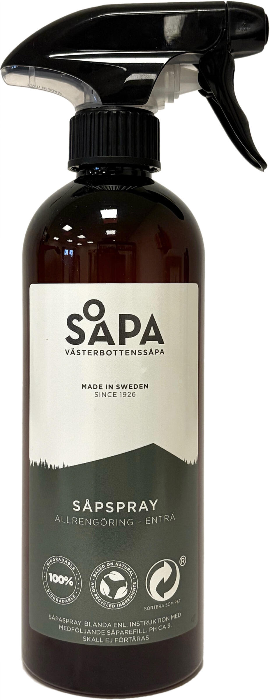 Enträdoft Såpspray